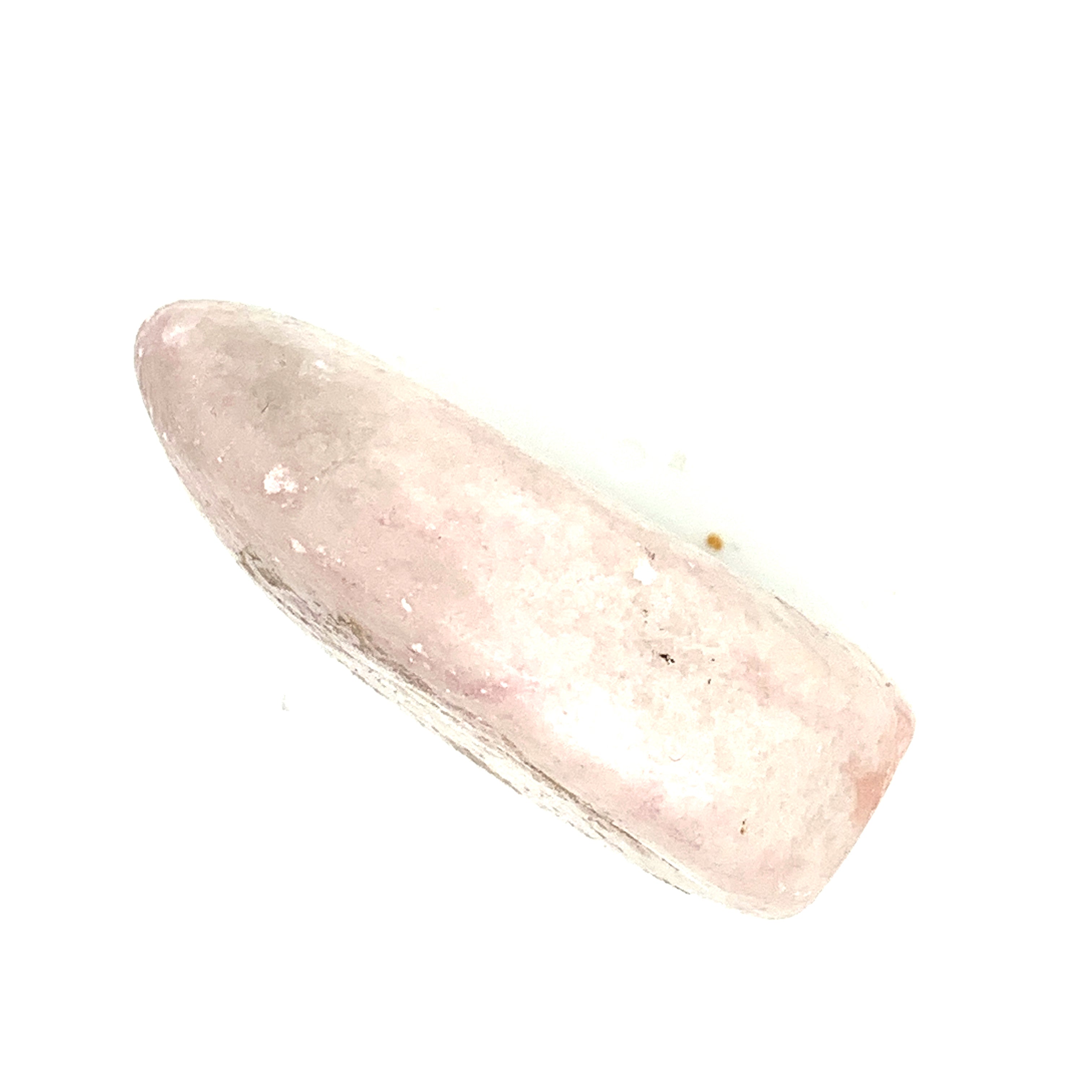 Peruvian Pink Opal Palm Stone Gemstone