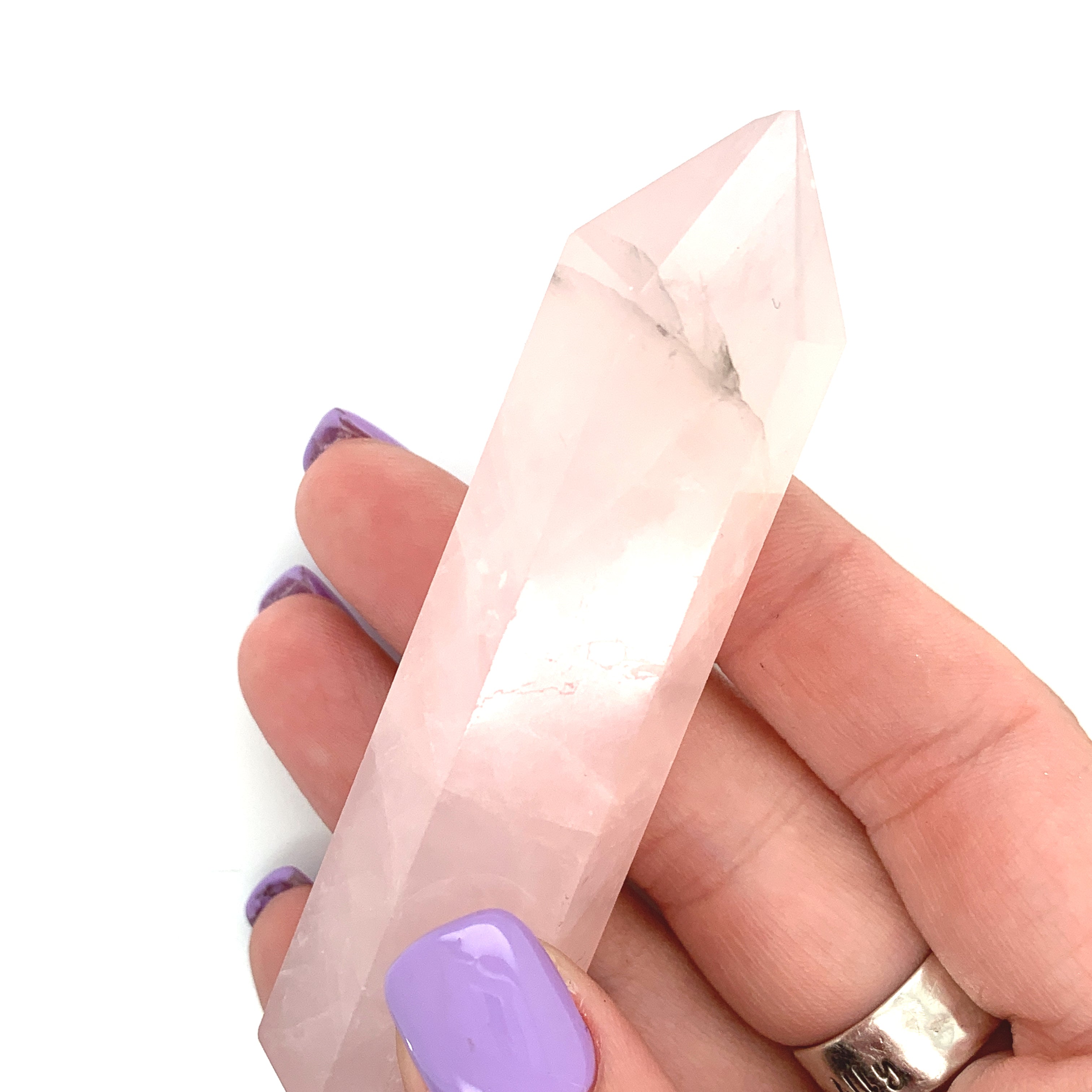 Rose Quartz Tower | Stone of Unconditional Love | Ethically Sourced