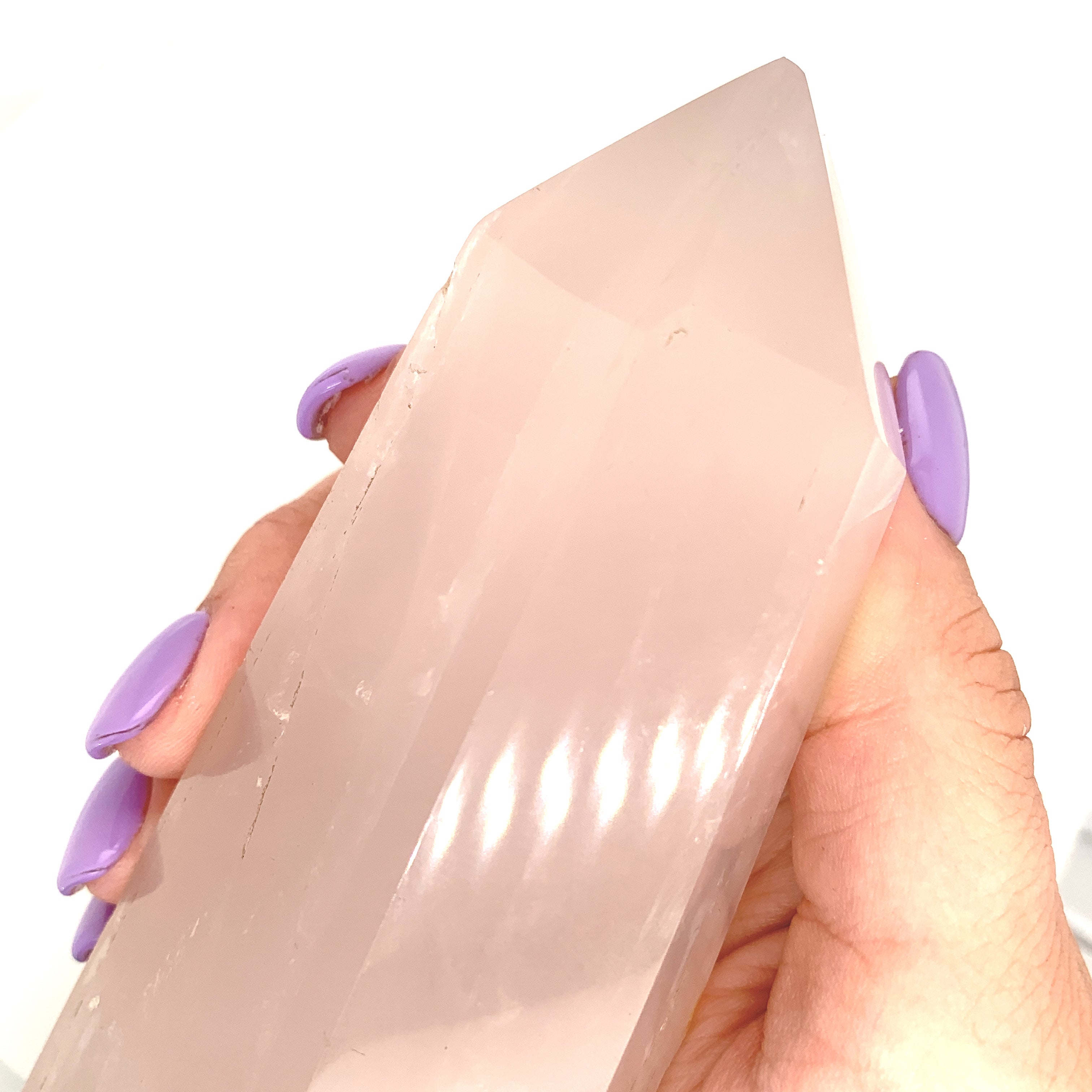 Rose Quartz Tower | Stone of Unconditional Love | Ethically Sourced