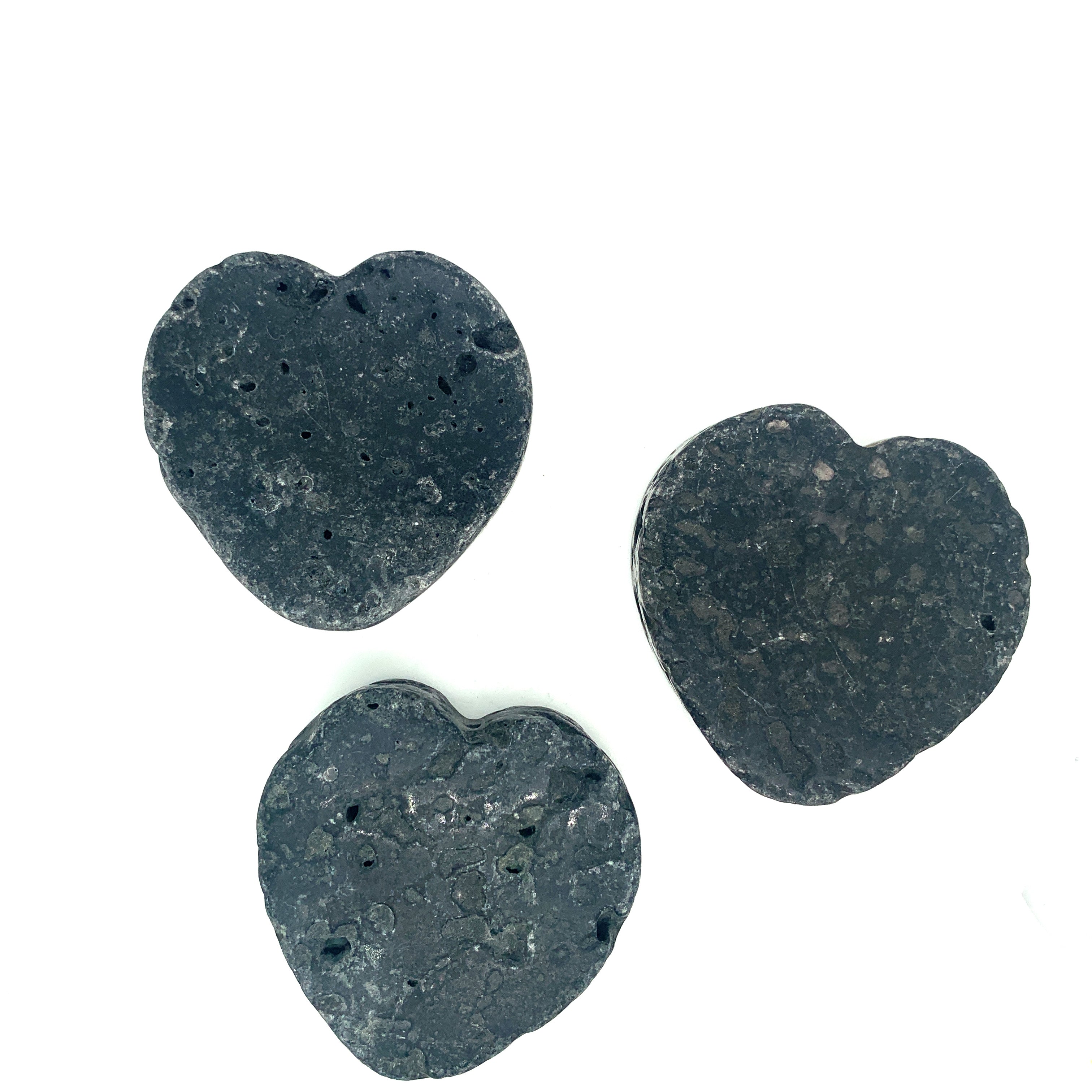 Lava Gemstone hearts