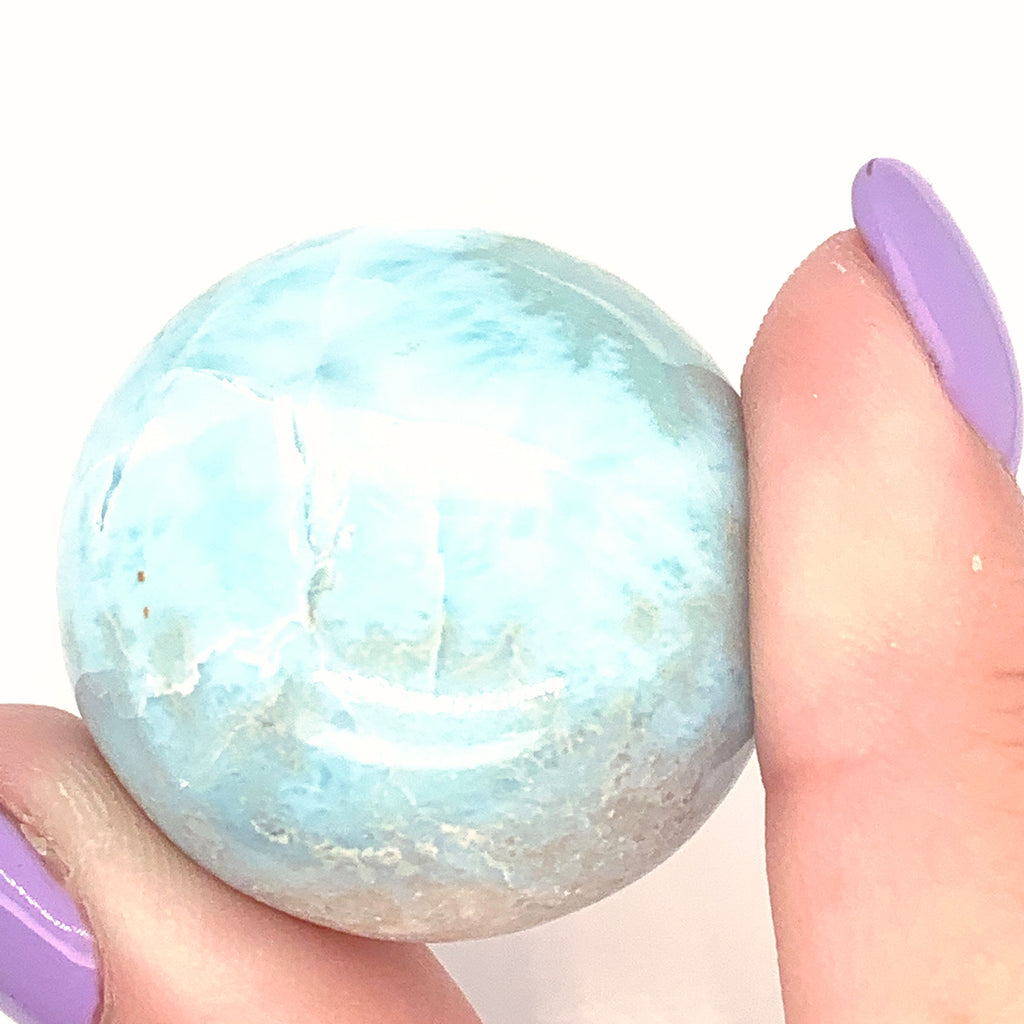 Larimar Gemstone Spheres