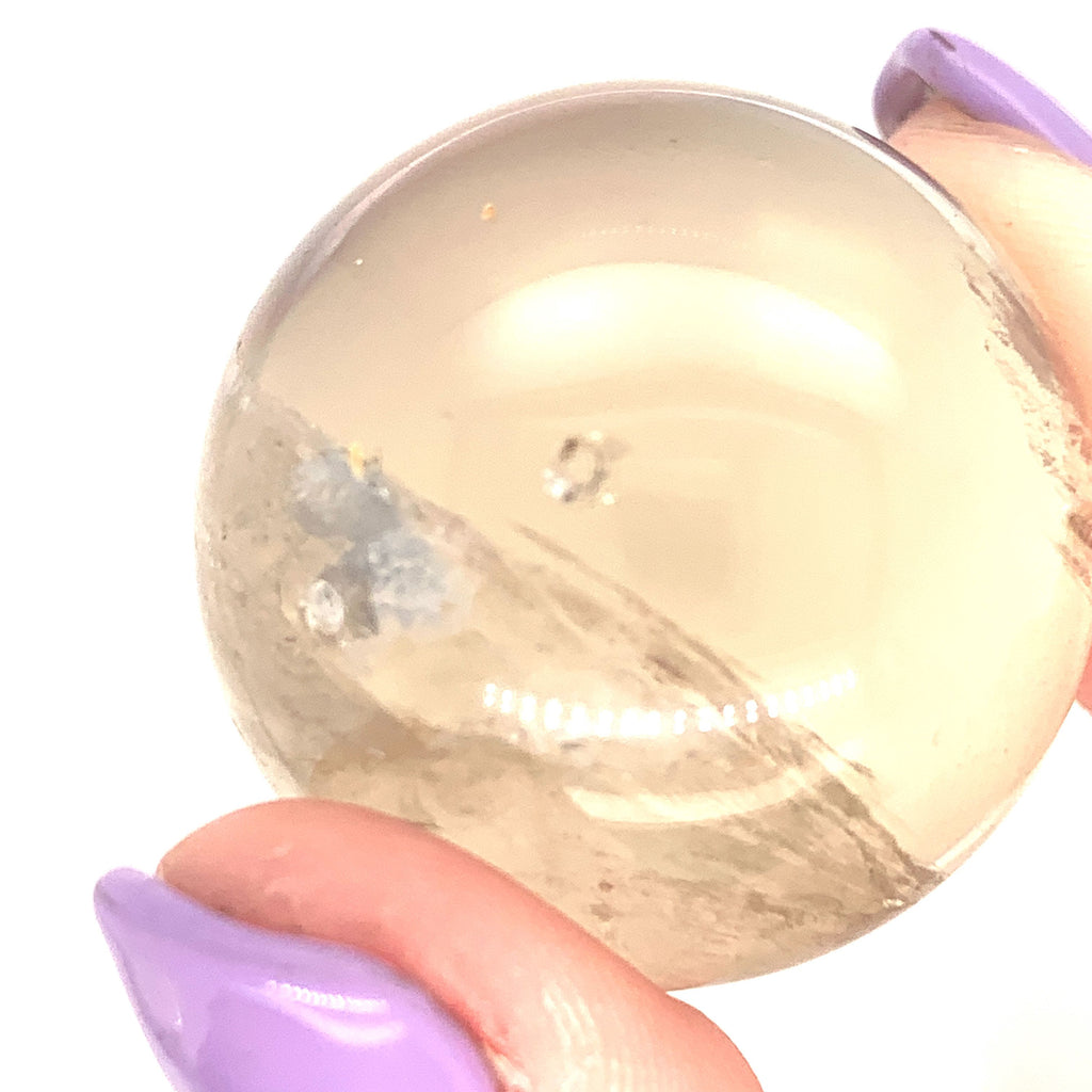 Clear Quartz Gemstone Sphere