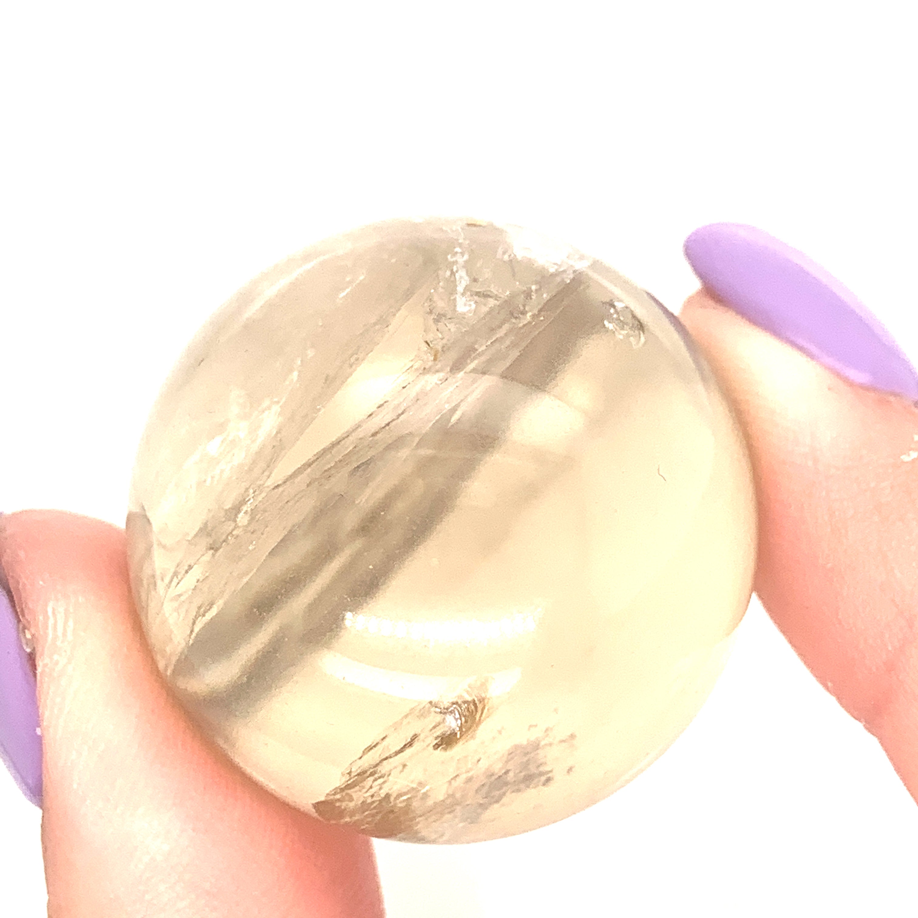 Clear Quartz Gemstone Sphere
