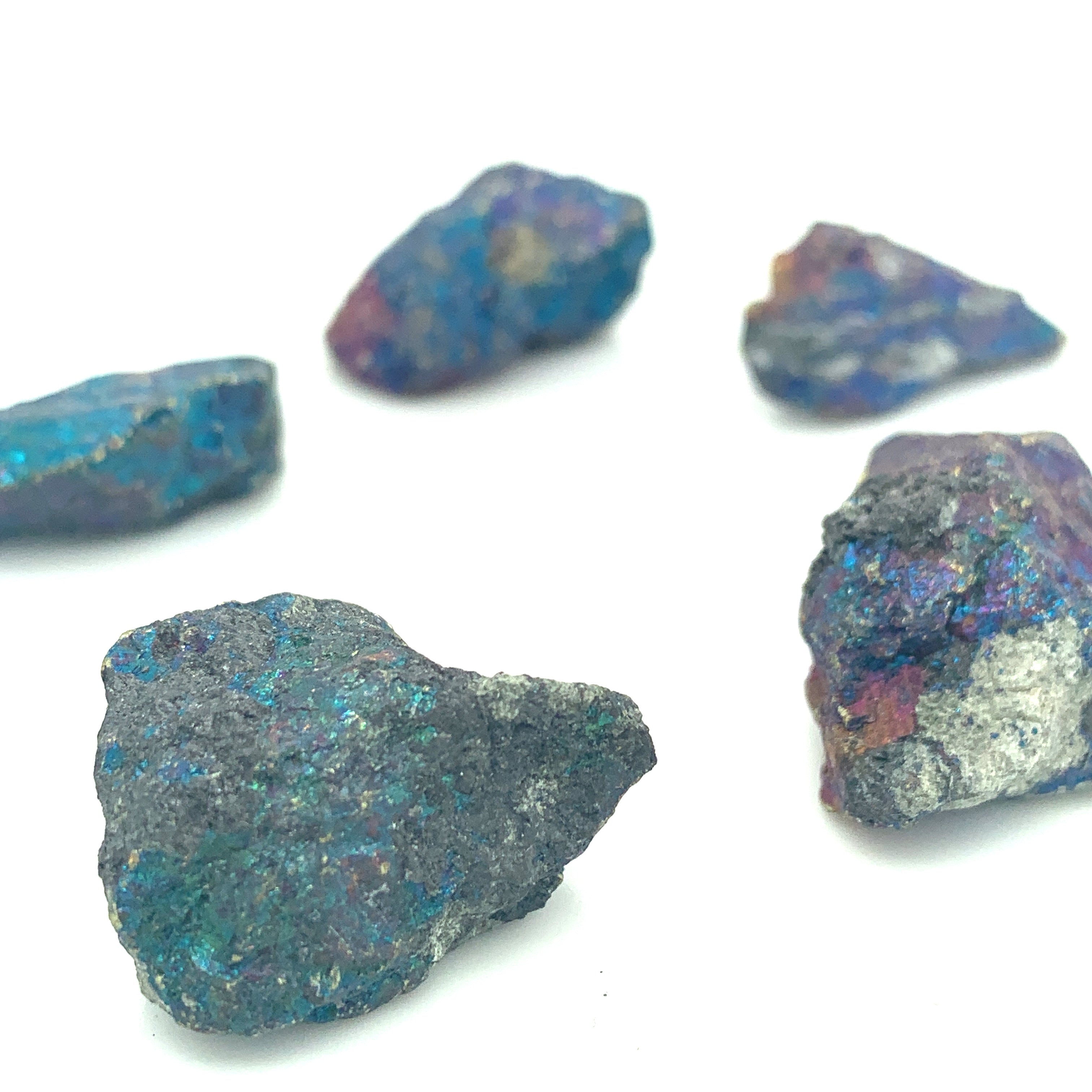 Peacock Ore  Raw gemstone