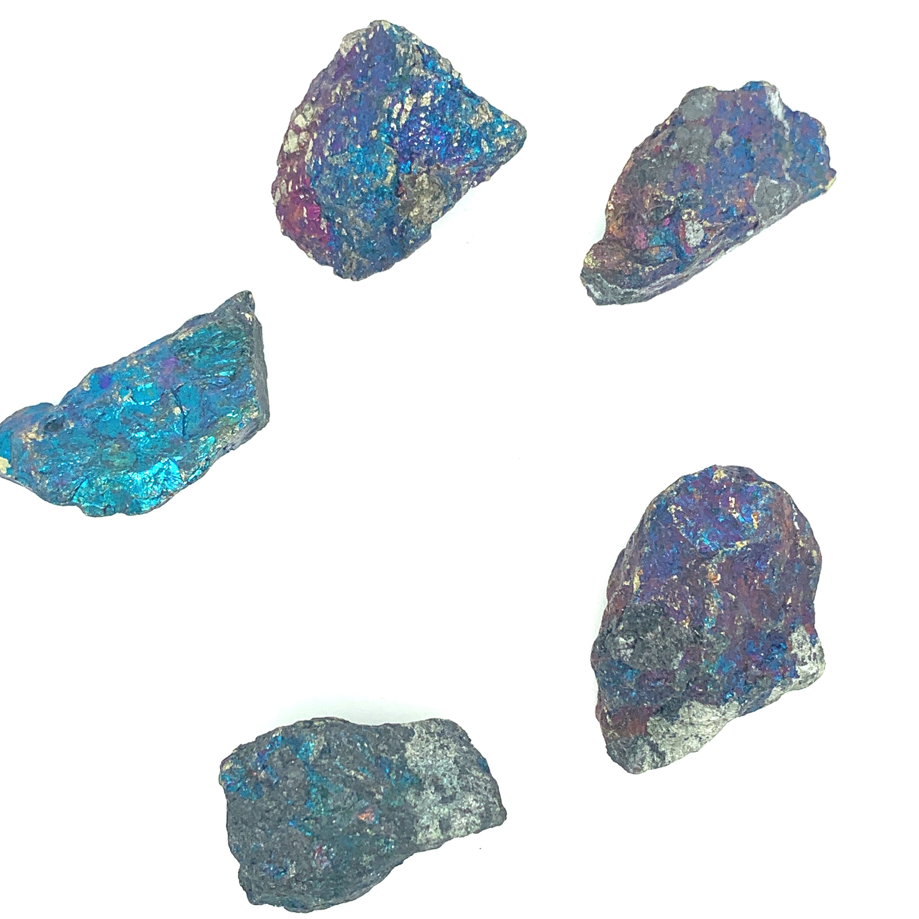 Peacock Ore  Raw gemstone
