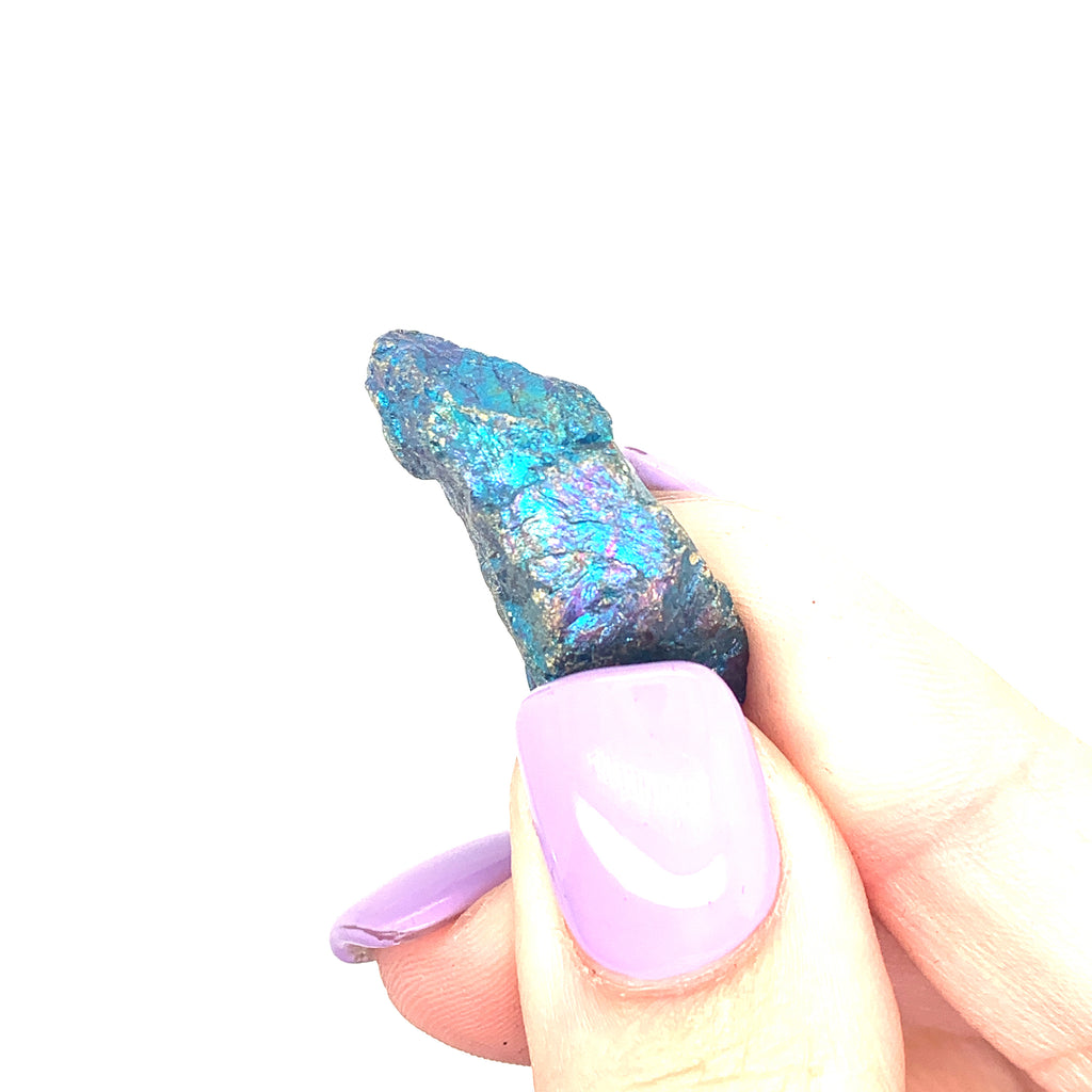 Peacock Ore  Raw gemstone