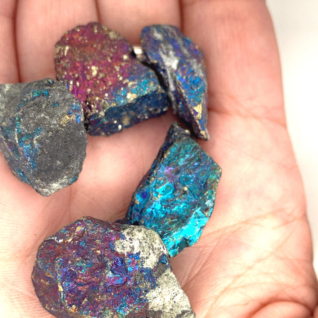 Peacock Ore  Raw gemstone
