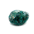 Chrysocolla tumbled gemstone