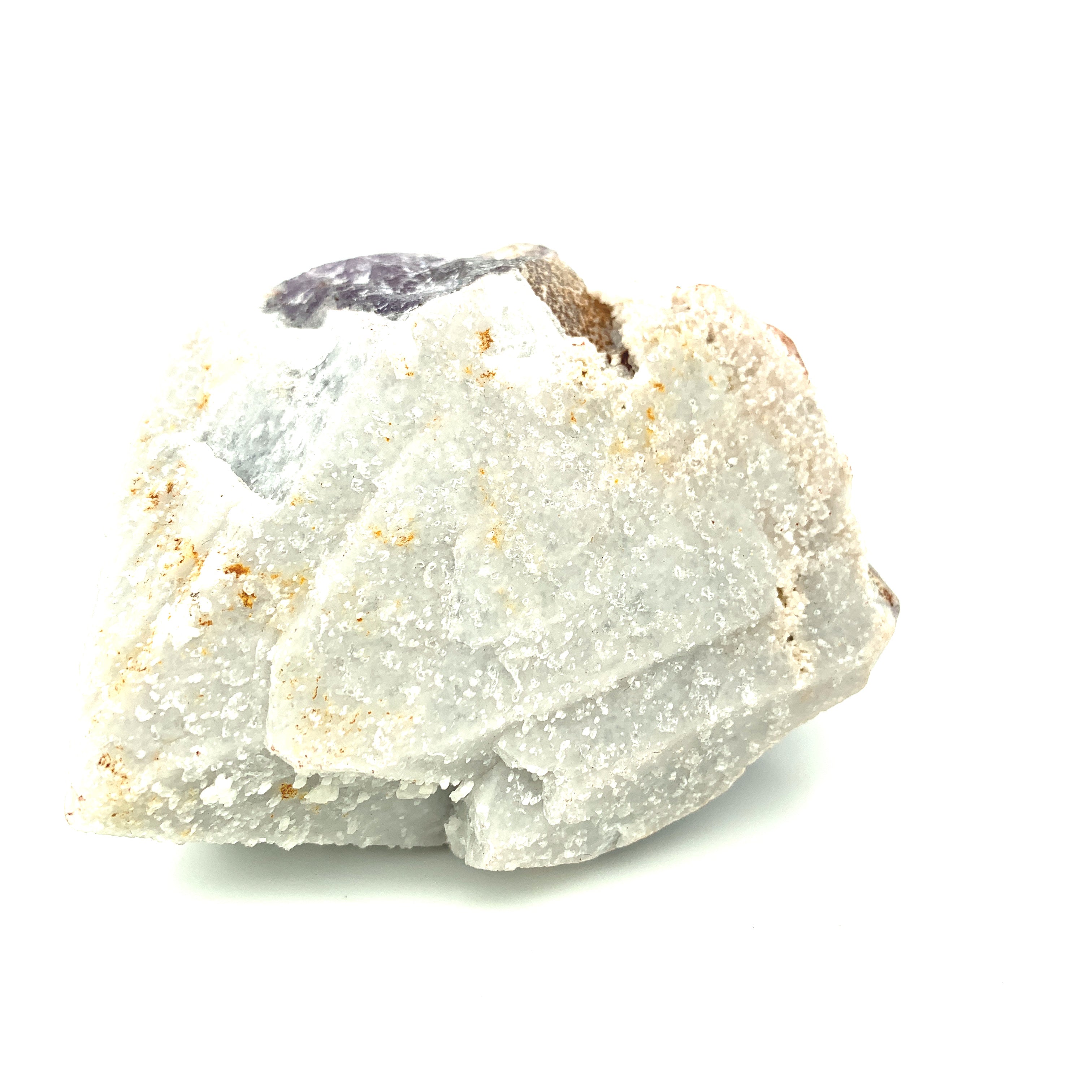 Amethyst Root  with Calcite Cap Gemstone Crystal, Collector piece
