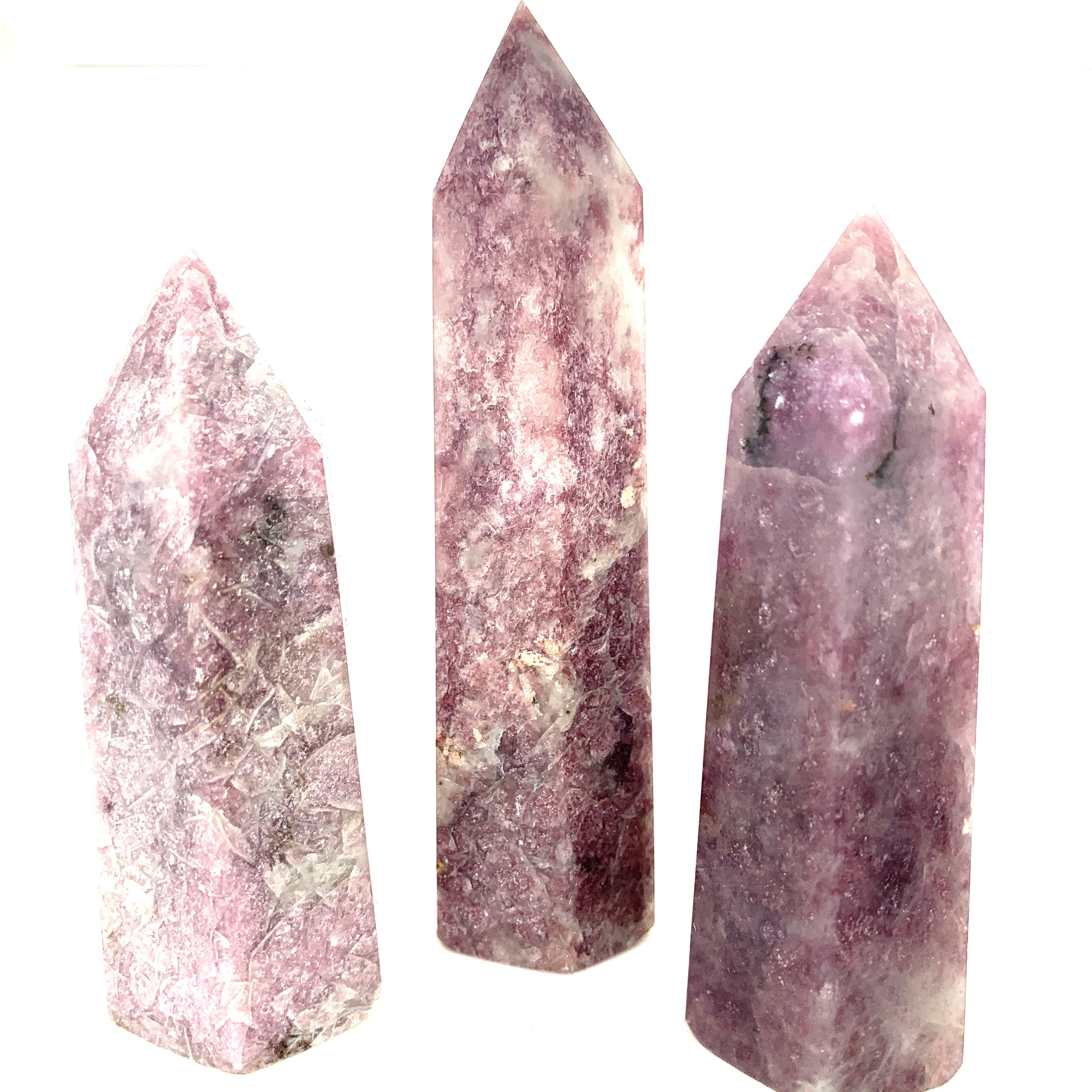 Lepidolite Gemstone Tower