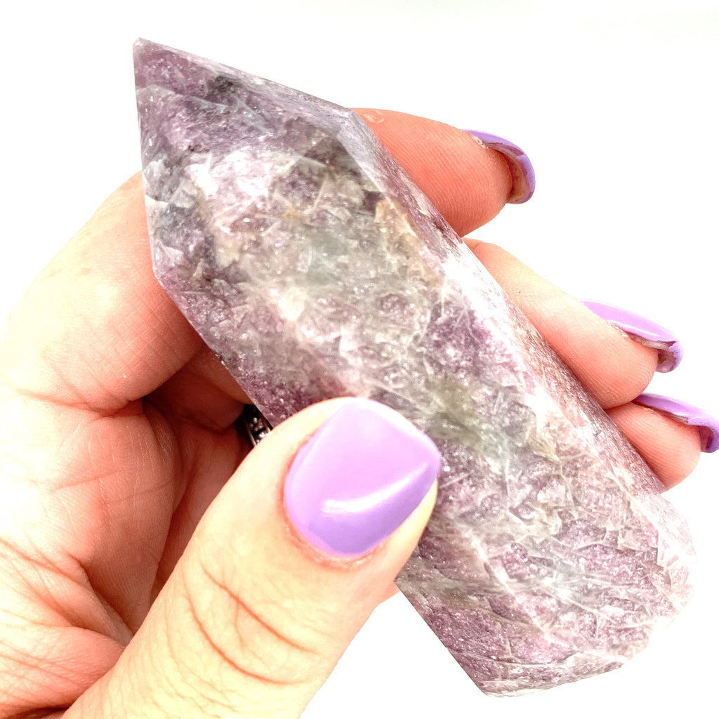 Lepidolite Gemstone Tower