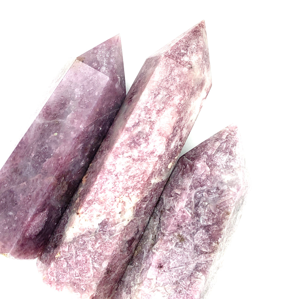 Lepidolite Gemstone Tower