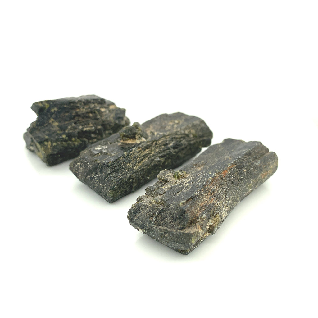 Epidote Log Raw Gemstone