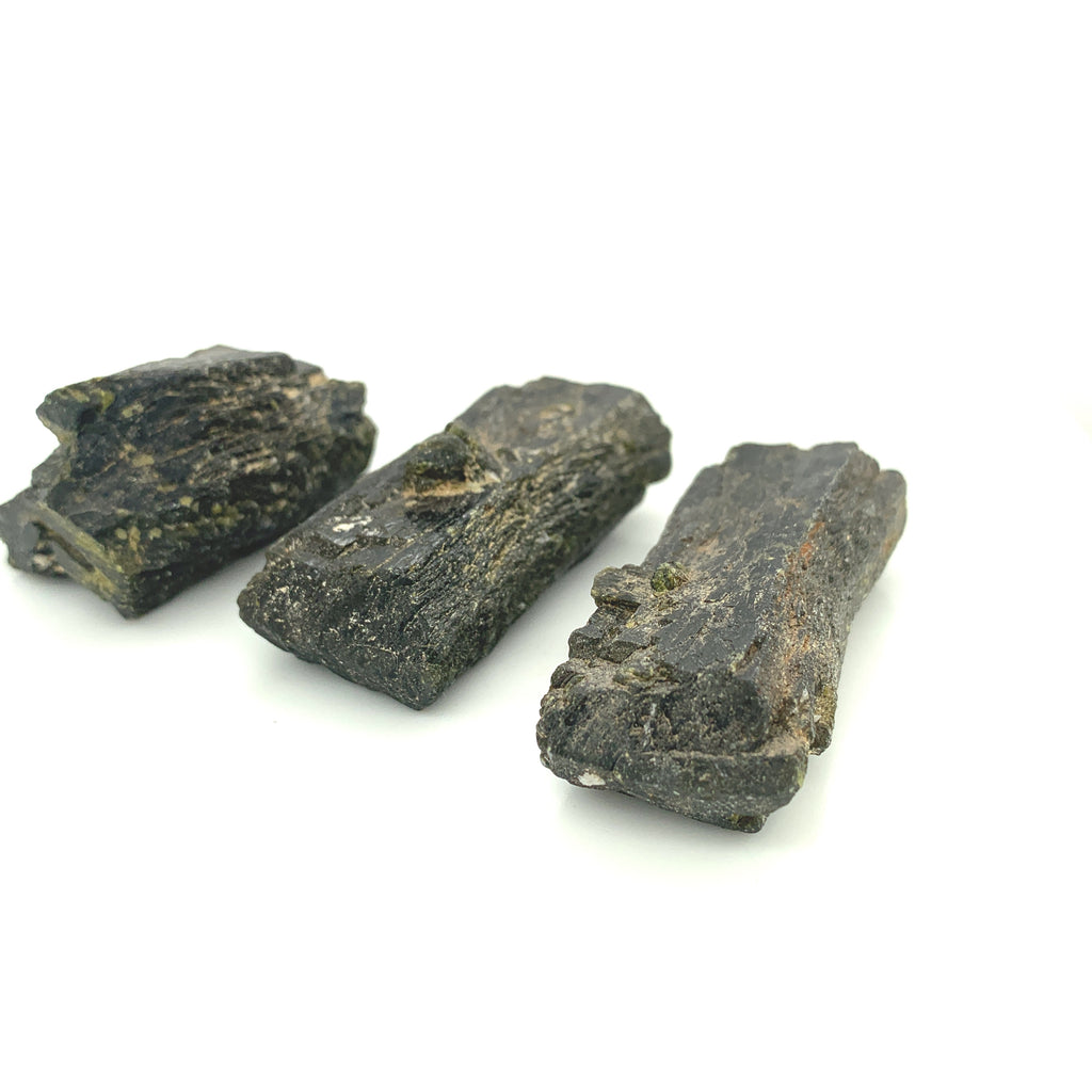 Epidote Log Raw Gemstone