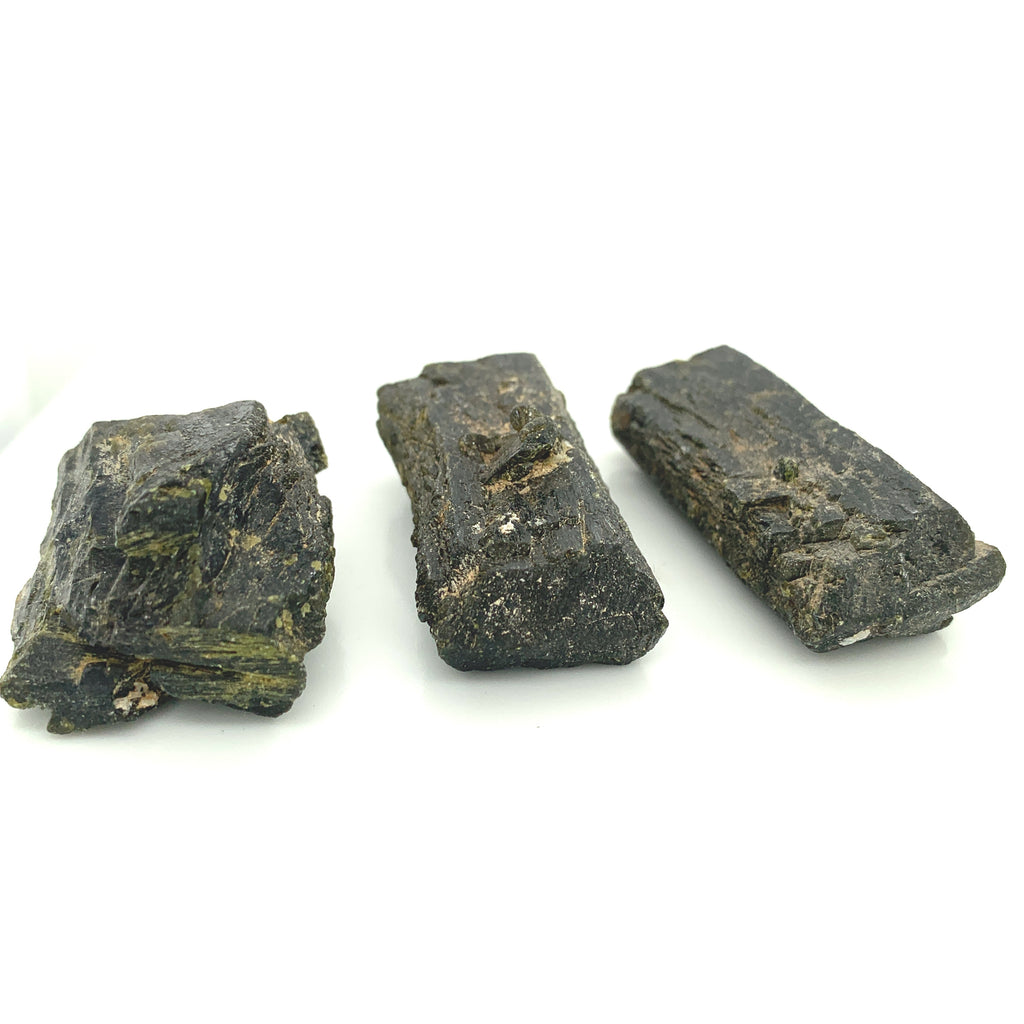 Epidote Log Raw Gemstone