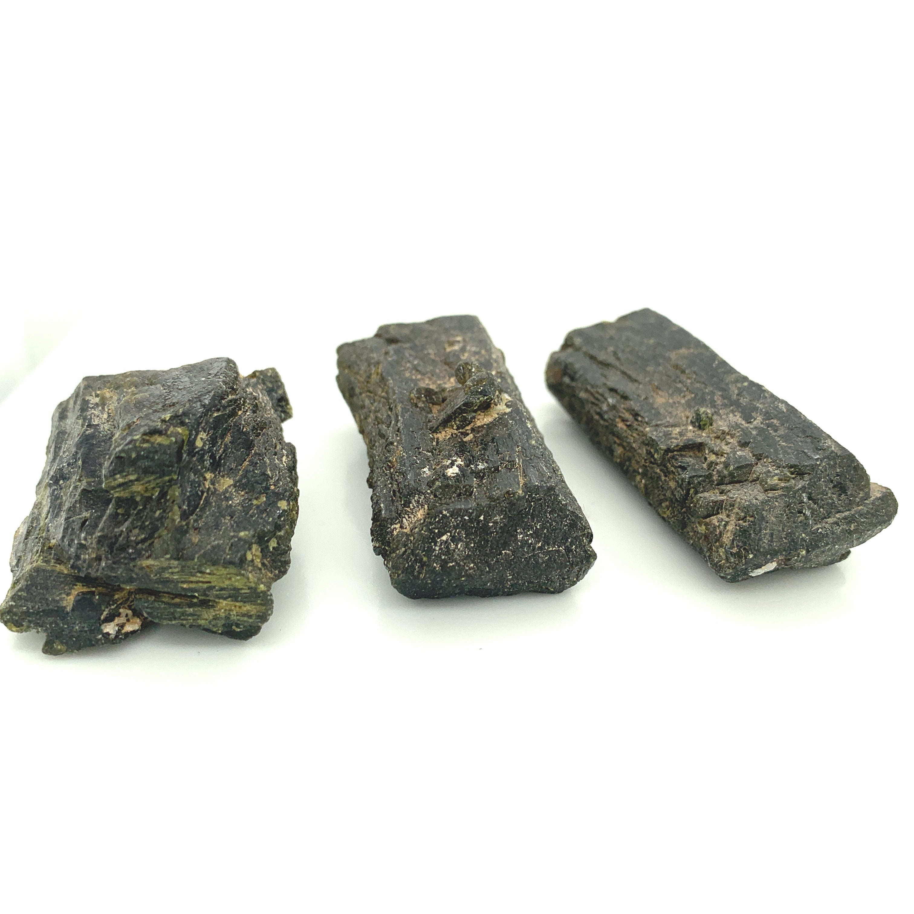 Epidote Log Raw Gemstone