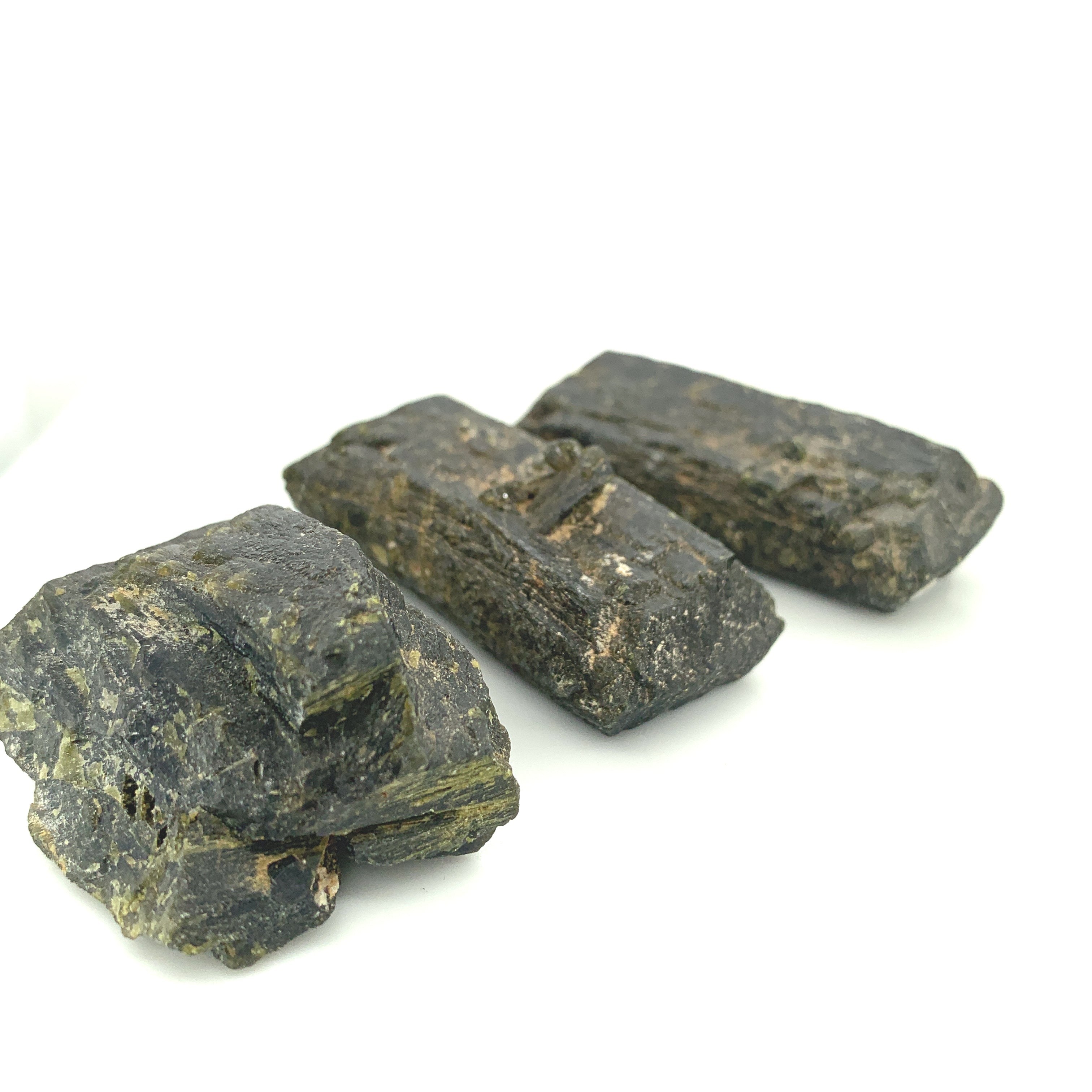Epidote Log Raw Gemstone