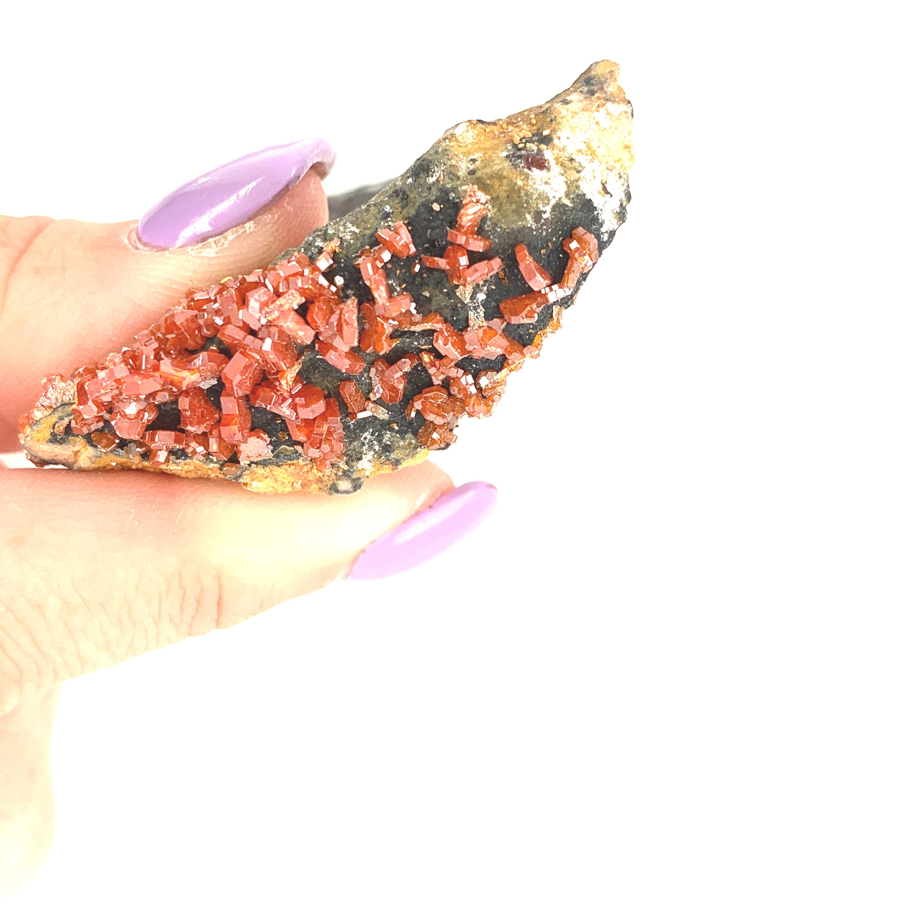 Red Vanadinite Raw  gemstone