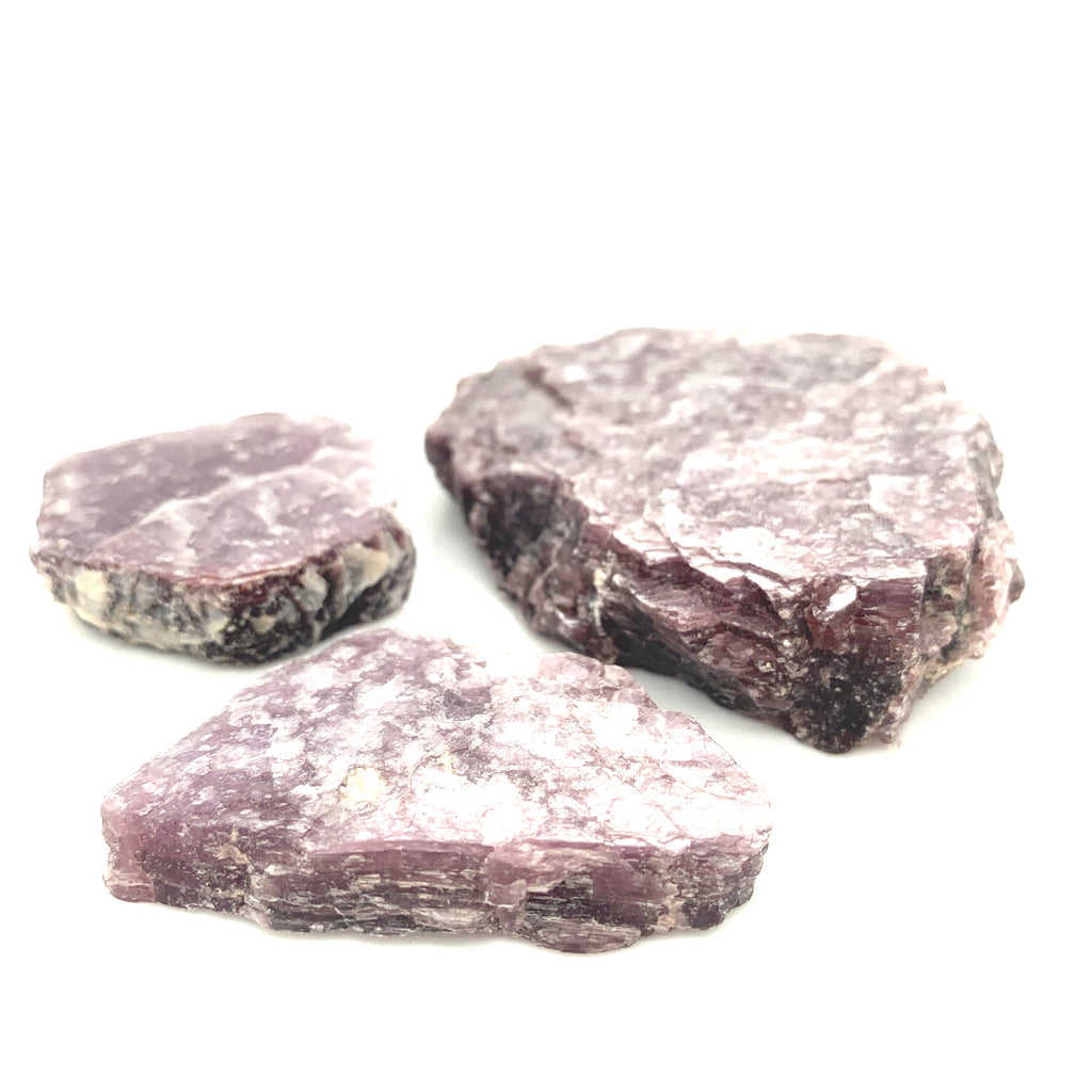 Lepidolite Book Raw Gemstone