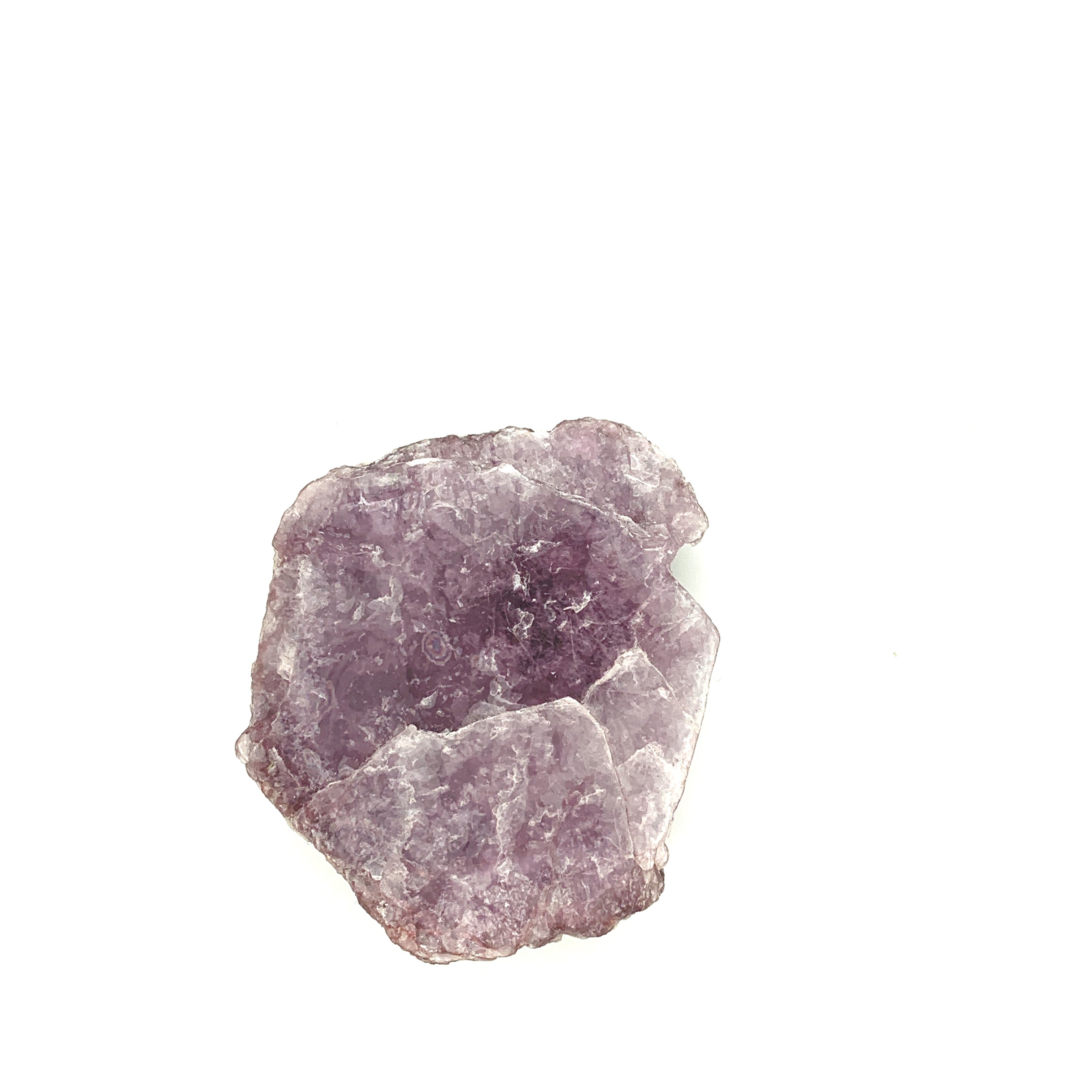 Lepidolite Book Raw Gemstone