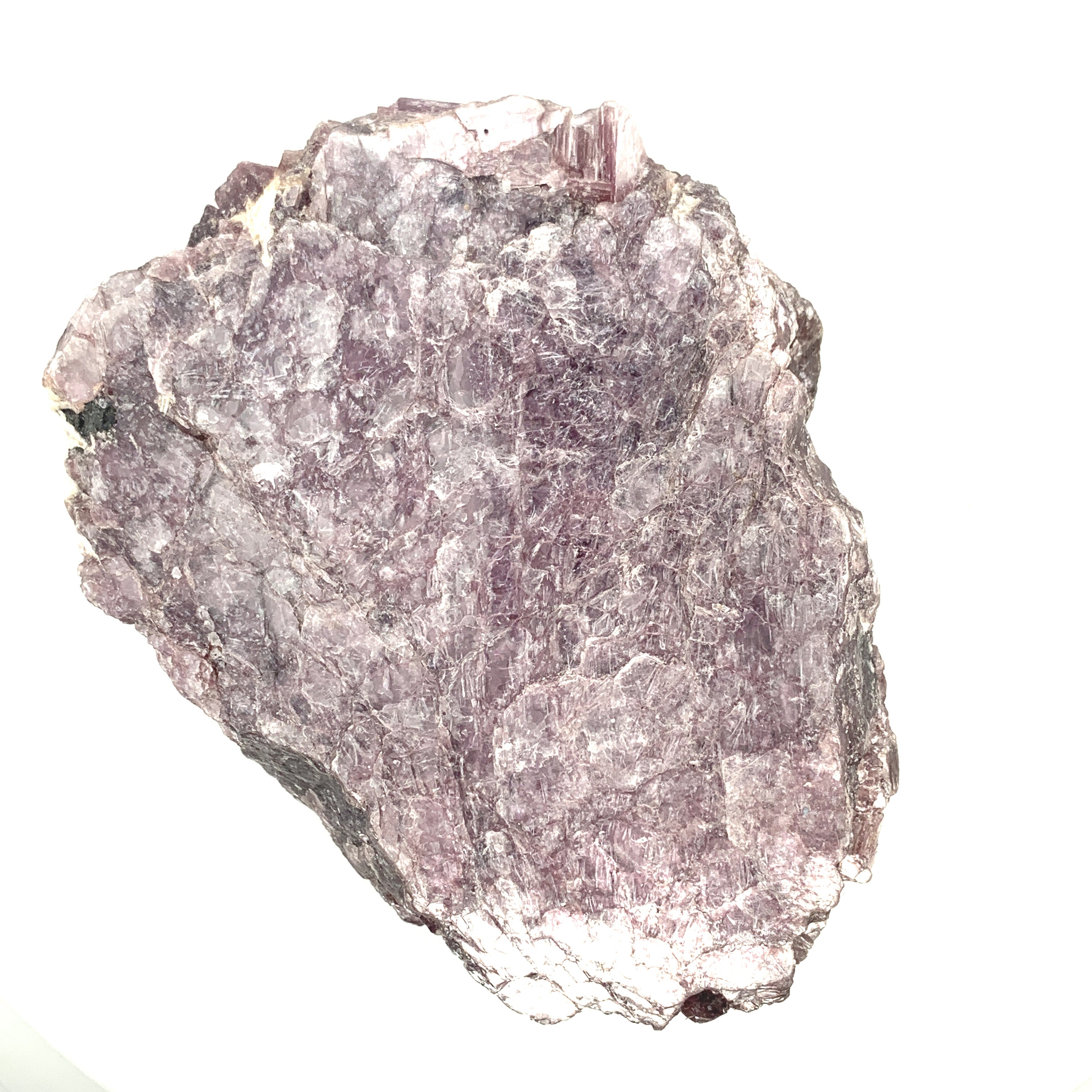 Lepidolite Book Raw Gemstone
