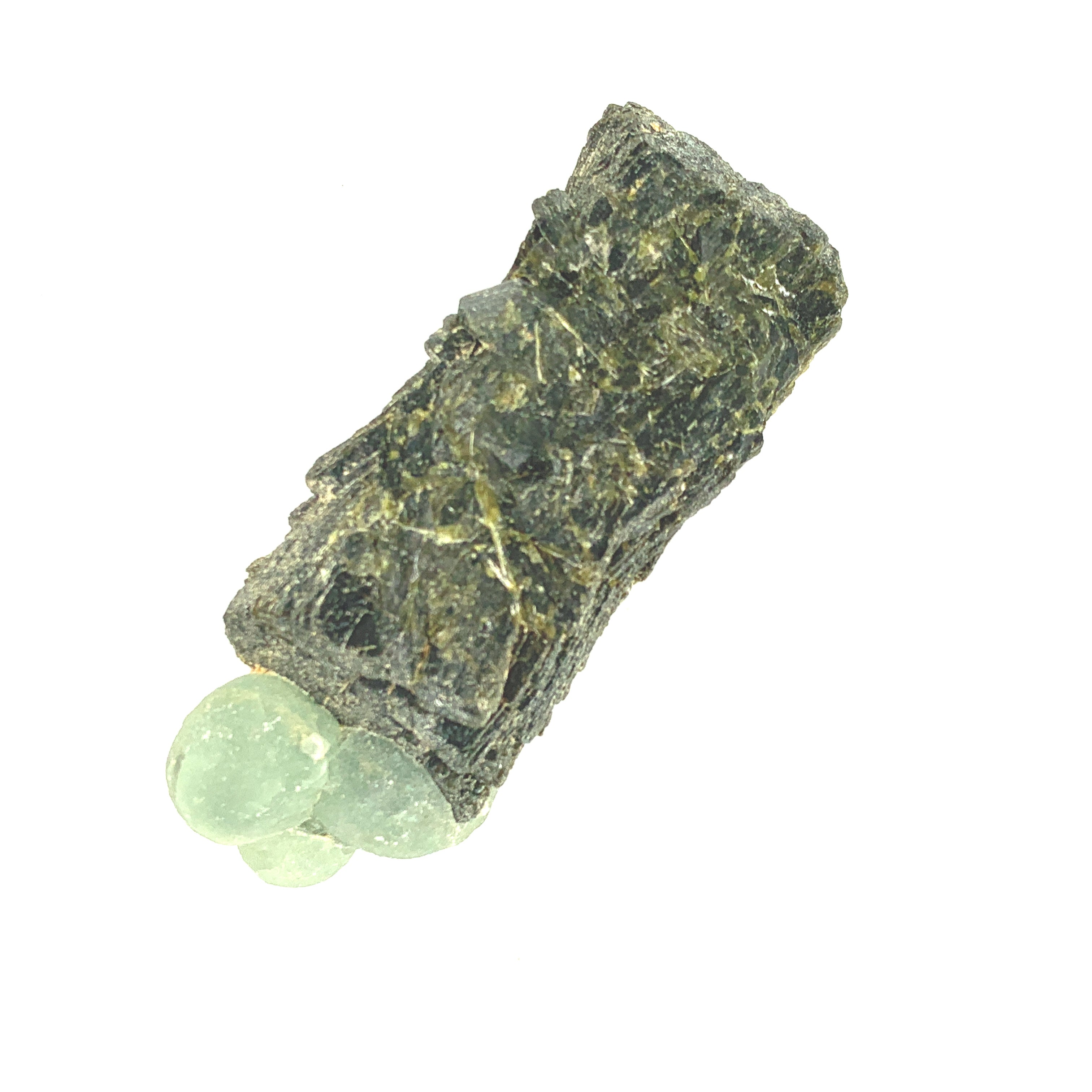 Epidote with Prehnite Raw Gemstones