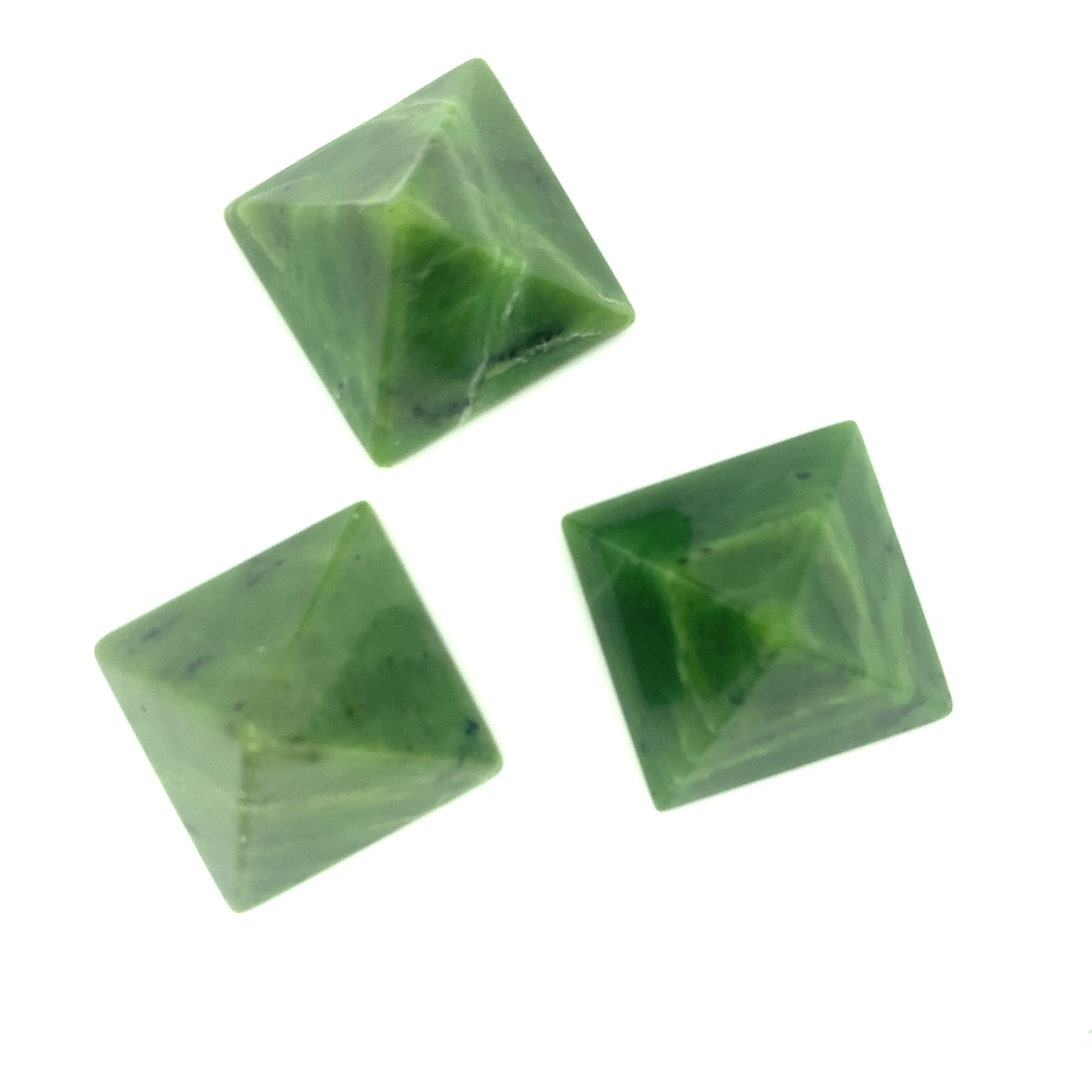 Jade, Green Gemstone Pyramid
