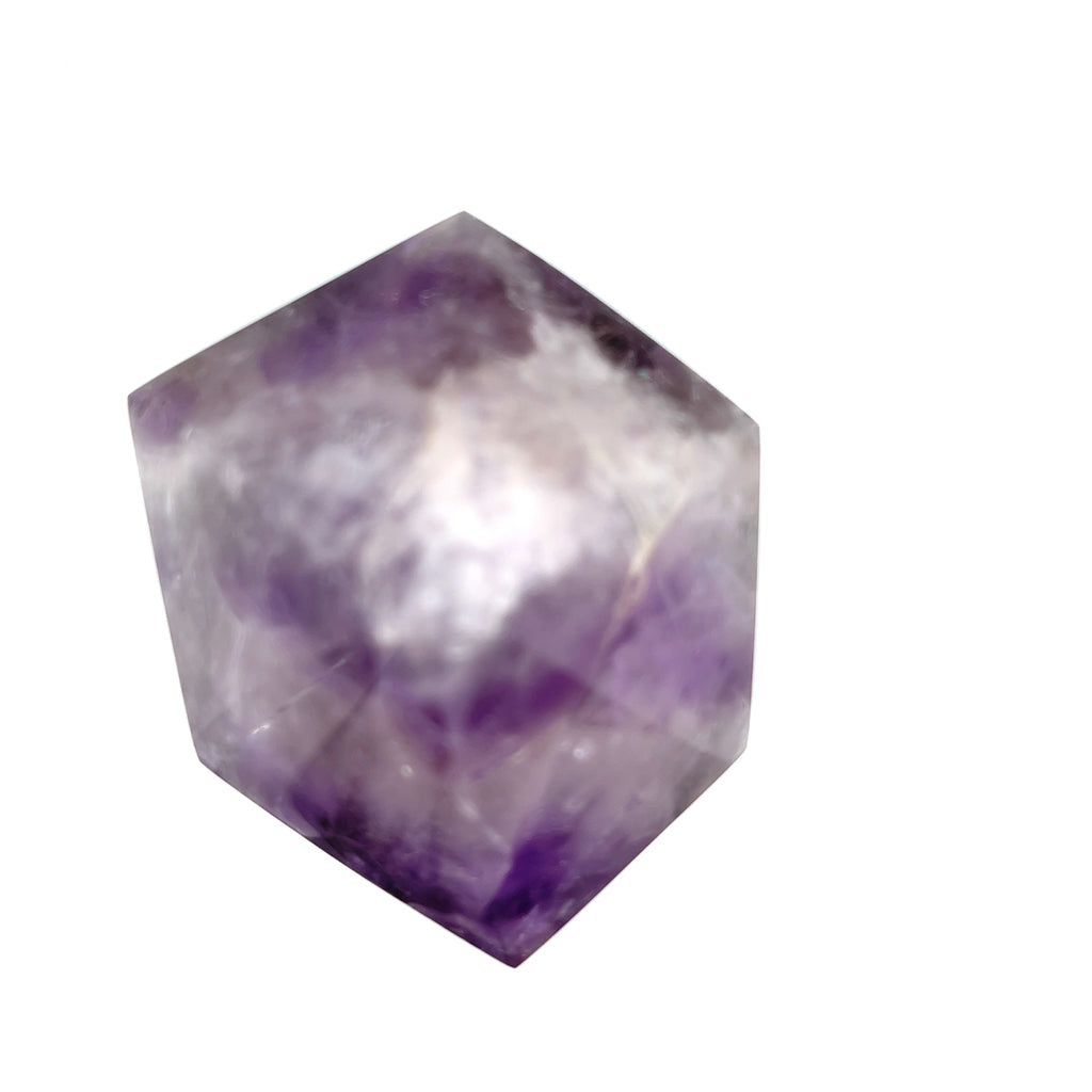 Chevron Amethyst Gemstone Tower