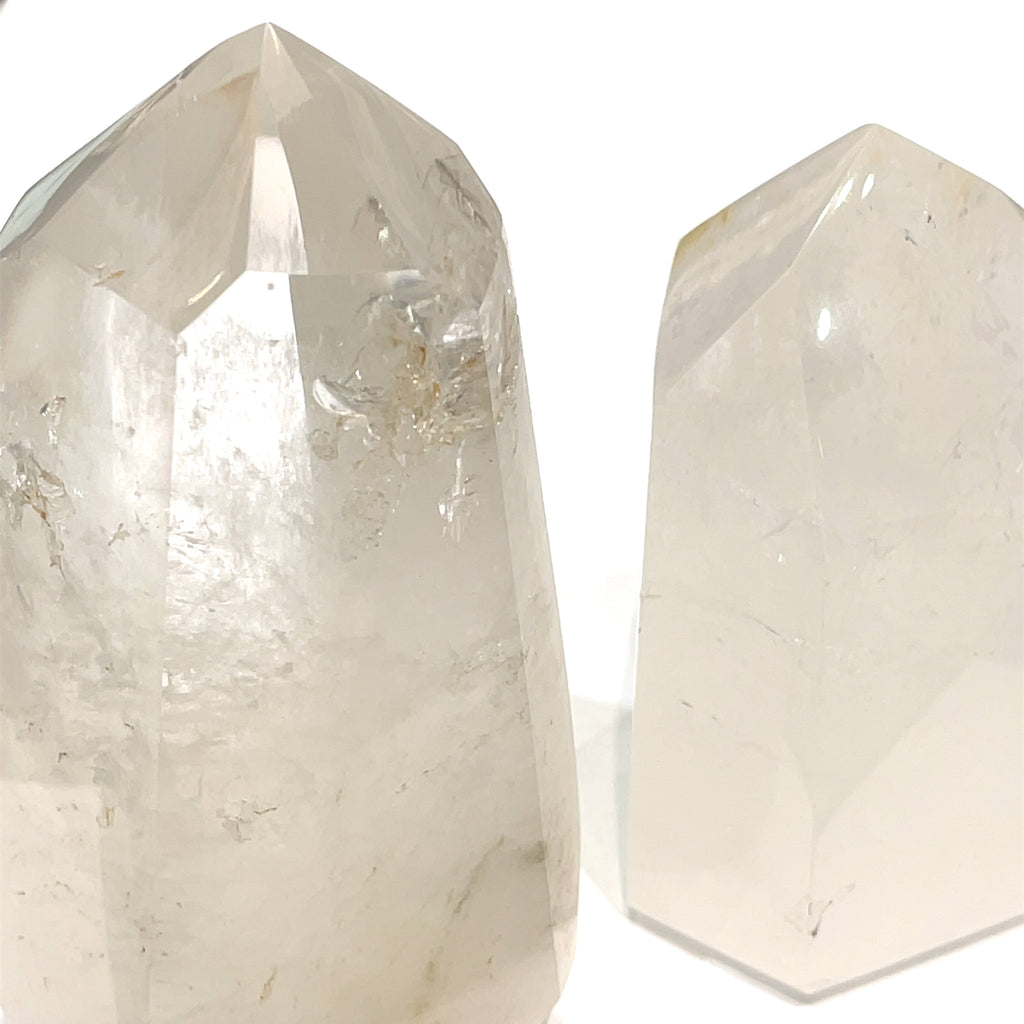 Clear quartz Gemstone Tower