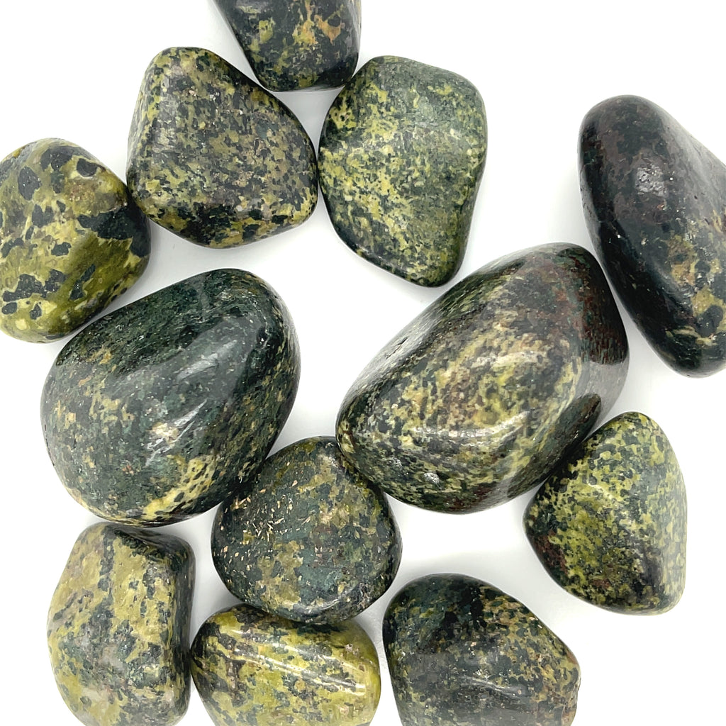 Jade, Nephrite Tumbled Gemstone