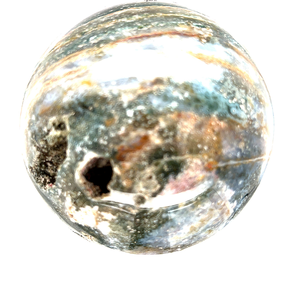Ocean Jasper Gemstone Sphere