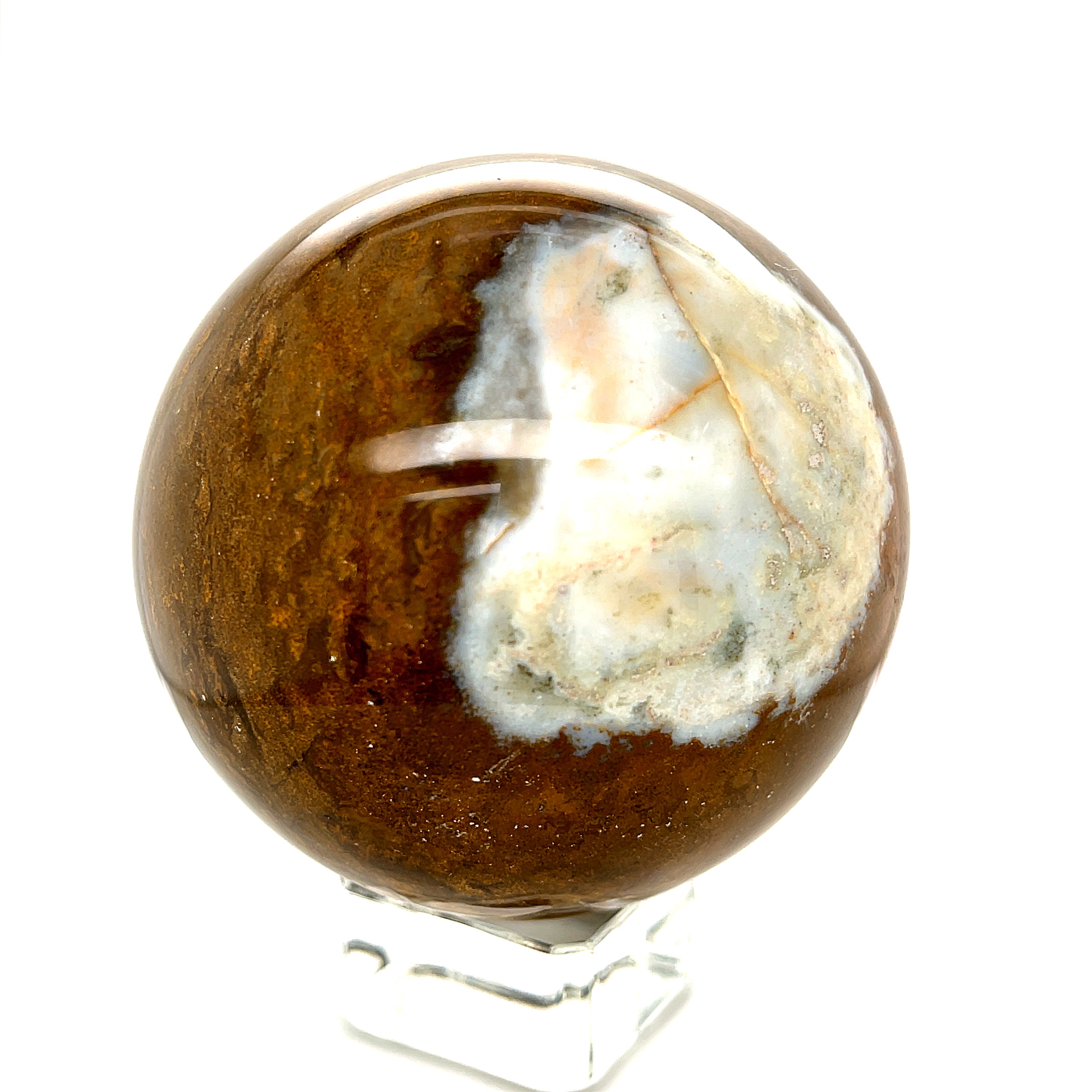 Ocean Jasper Gemstone Sphere