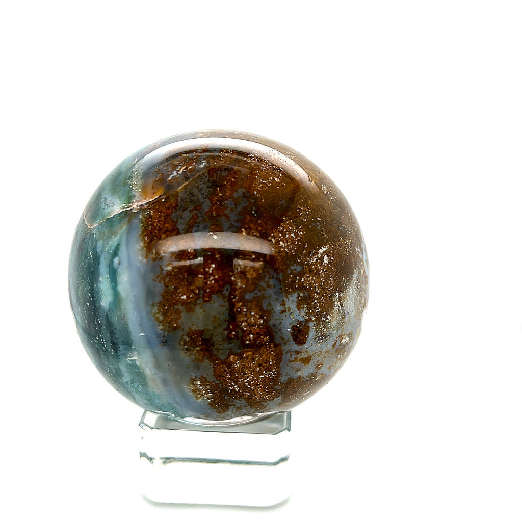 Ocean Jasper Gemstone Sphere