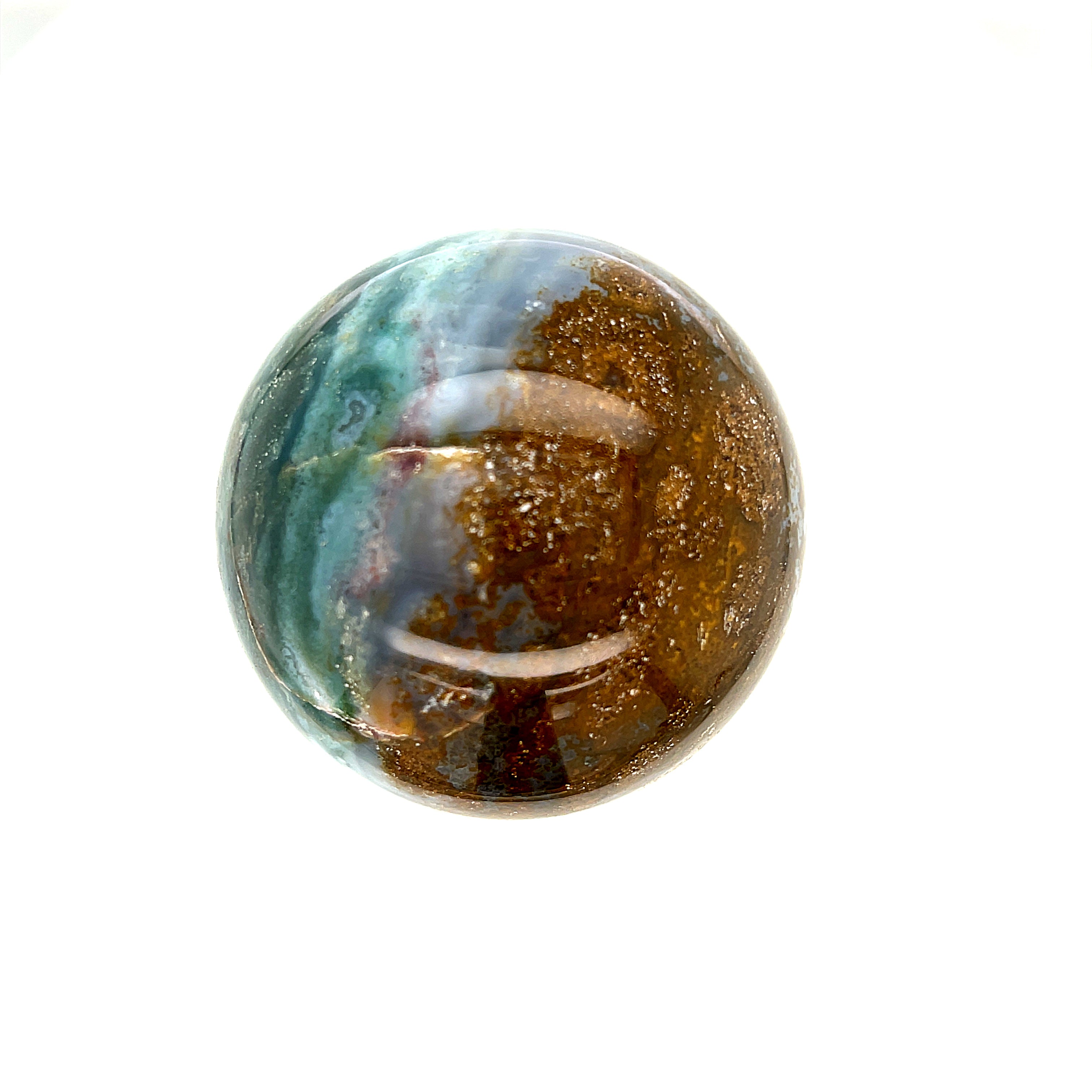Ocean Jasper Gemstone Sphere