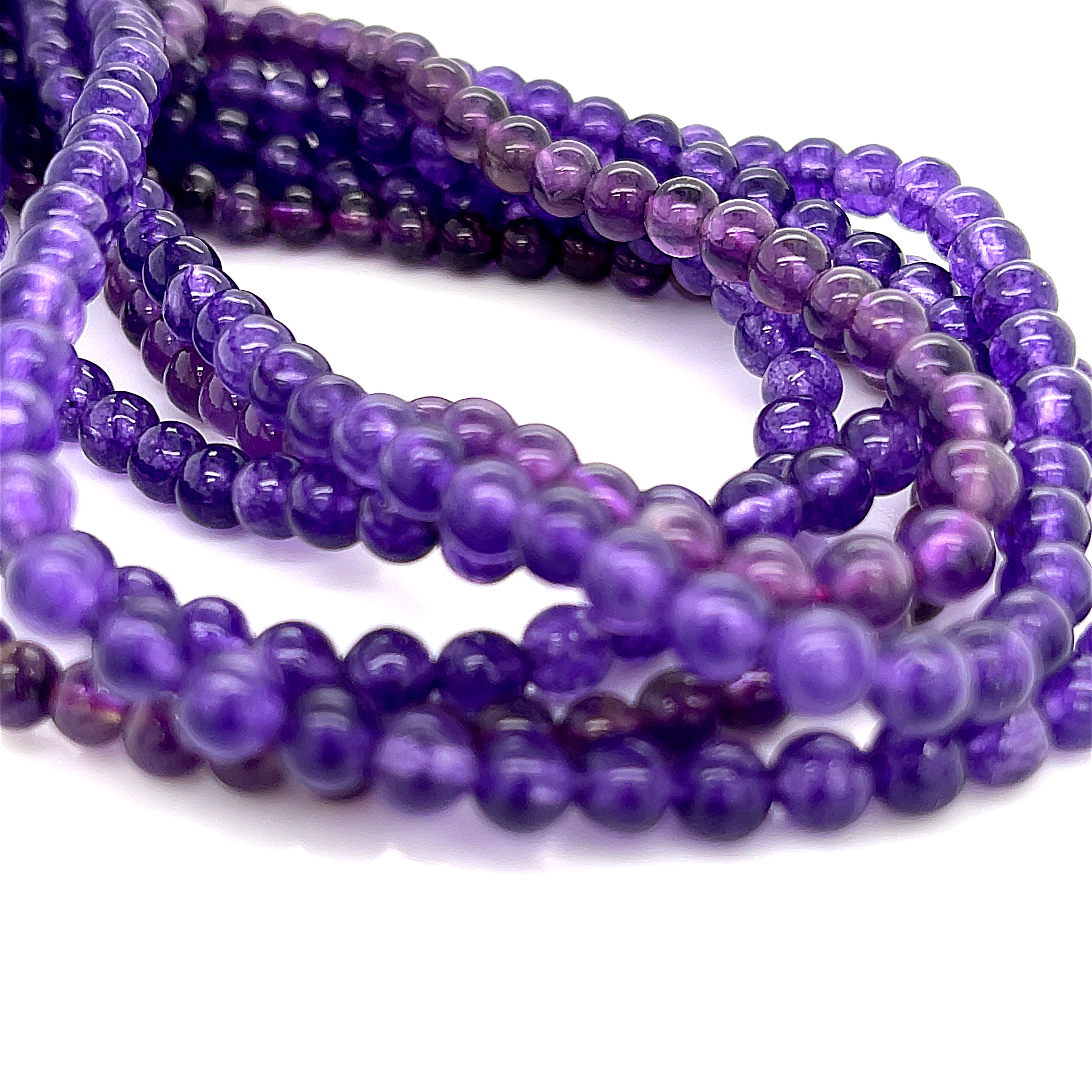 Amethyst Gemstone Strands, jewelry supply