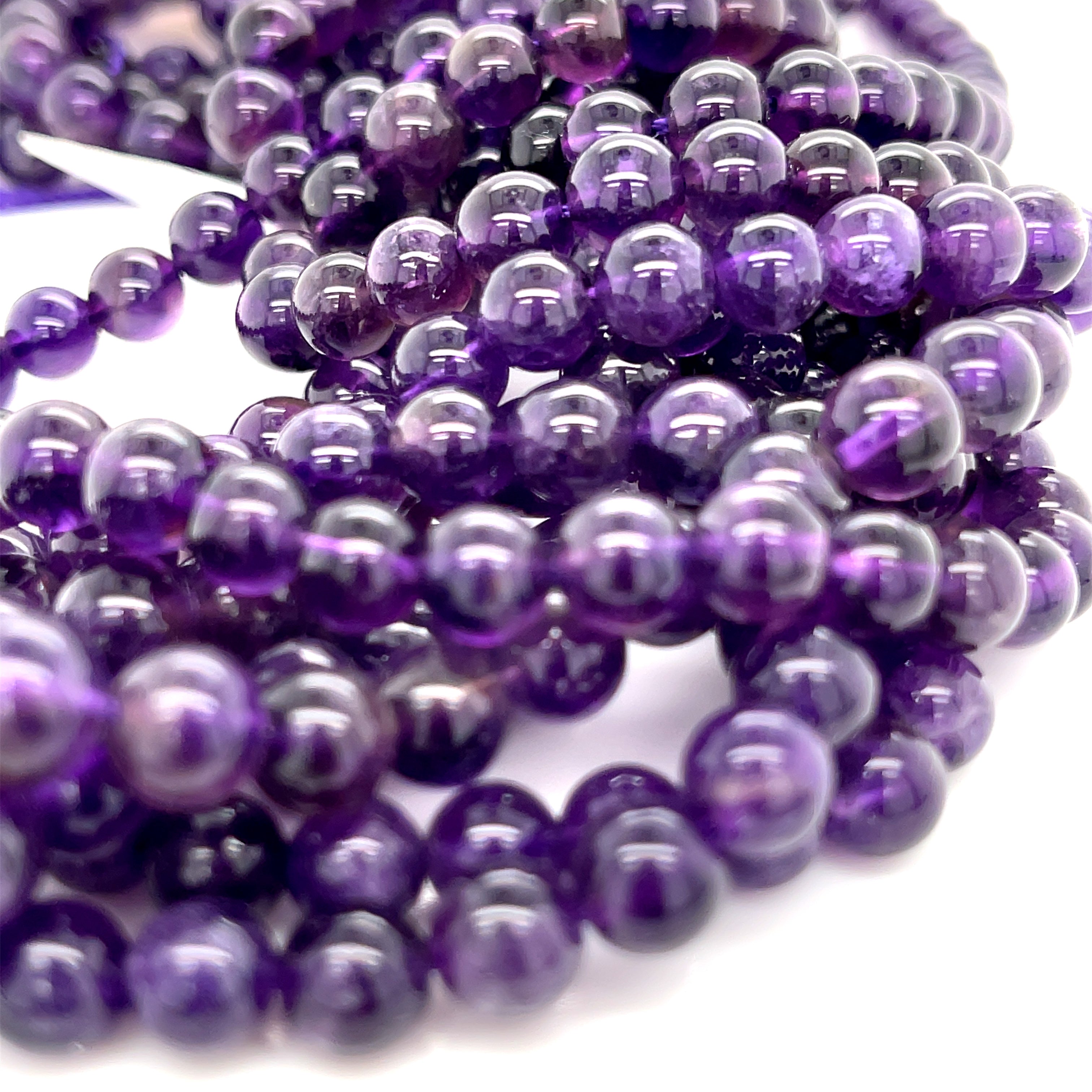 Amethyst Gemstone Strands, jewelry supply