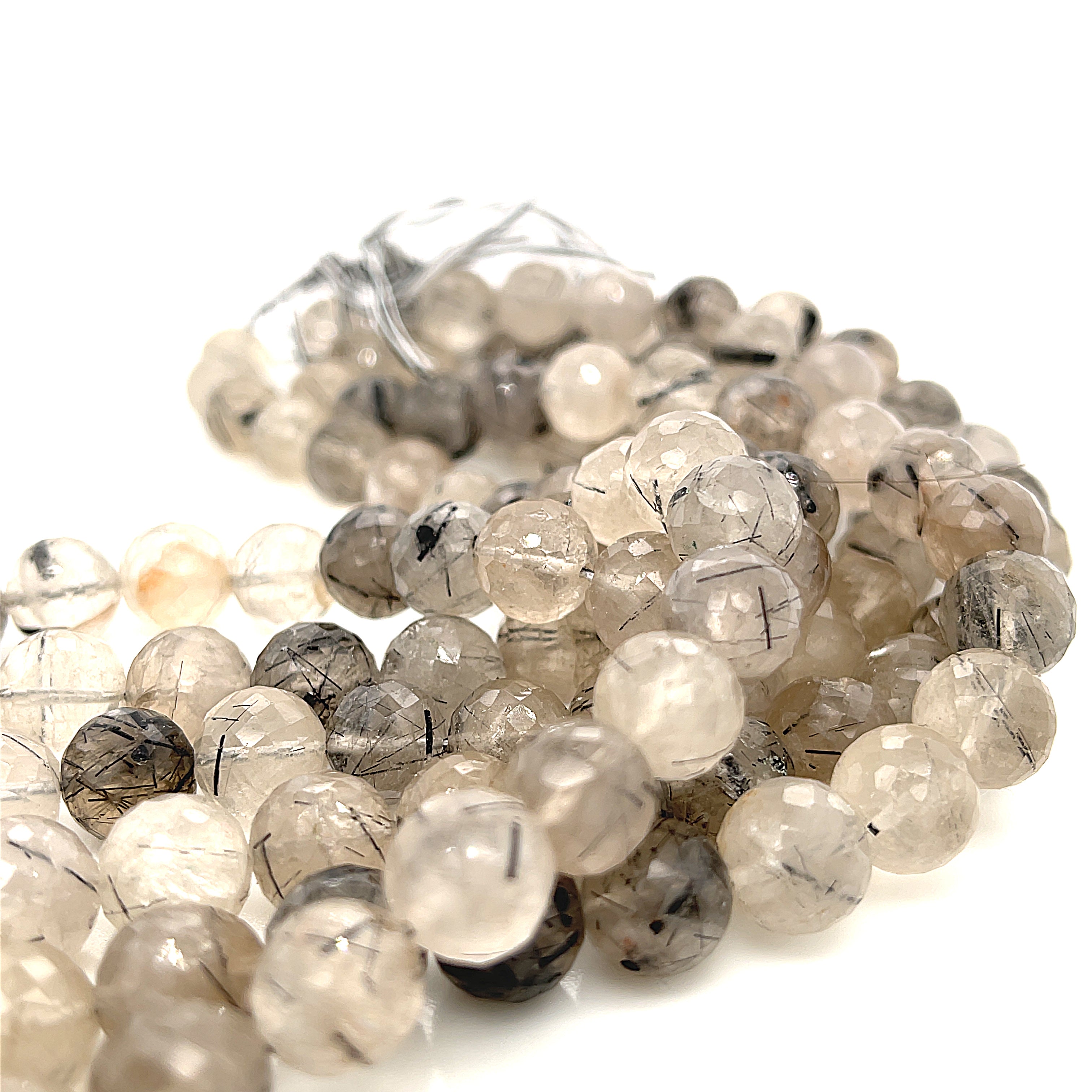 Rutilated Quartz Gemstone Strands