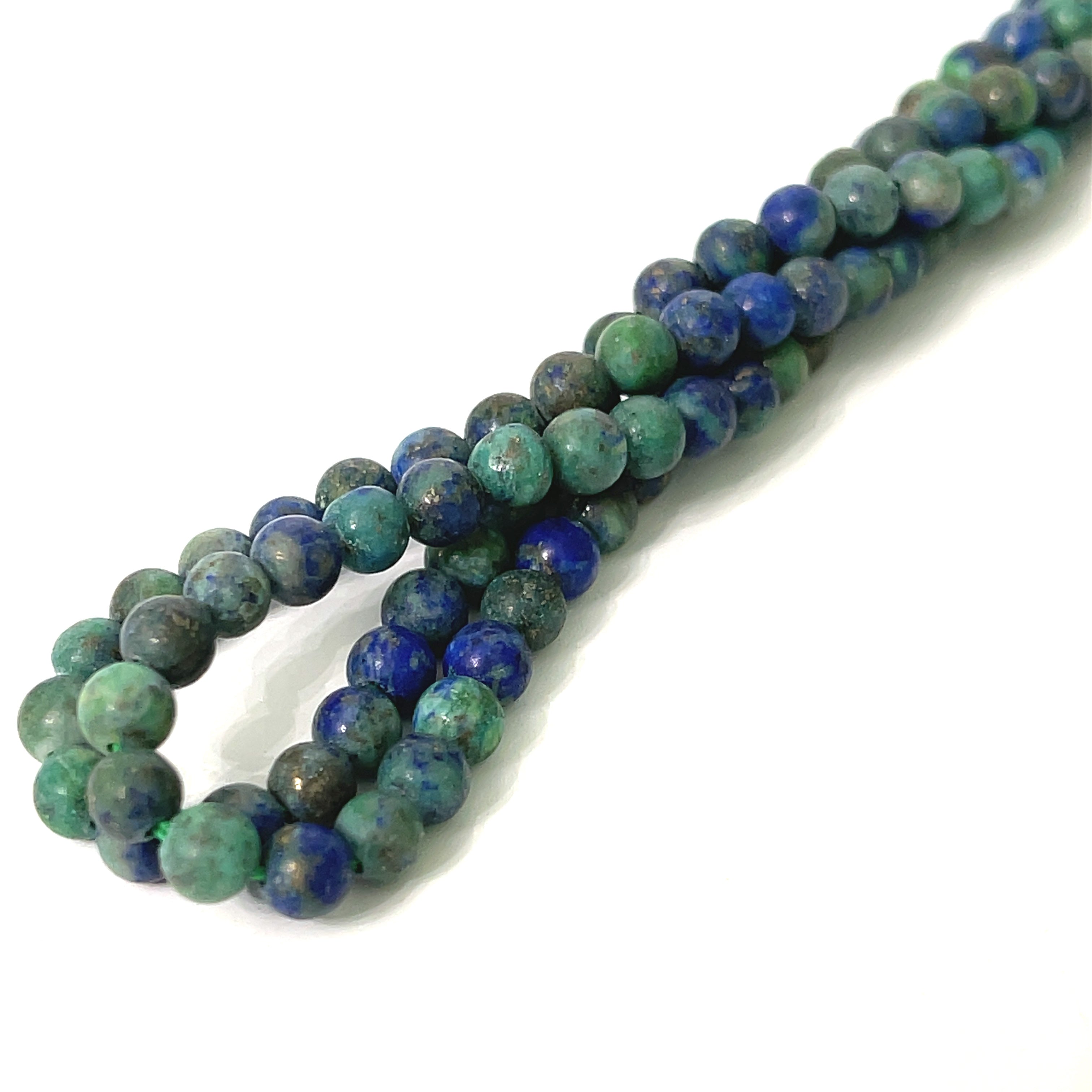 Azurite / Malachite Gemstone Strands (Afghanistan), jewelry supply