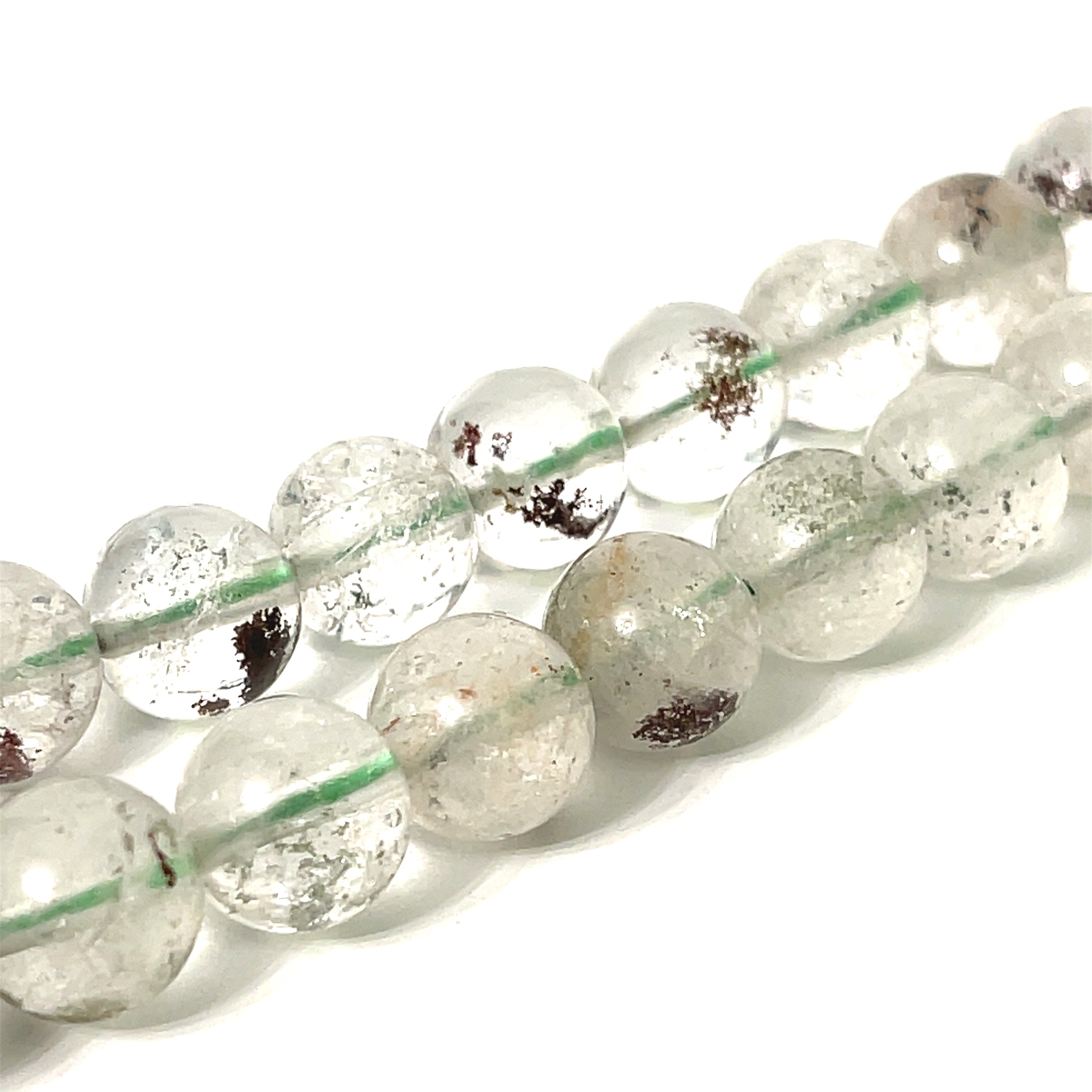 Lodolite (Garden Quartz) gemstone strands, jewelry supplies