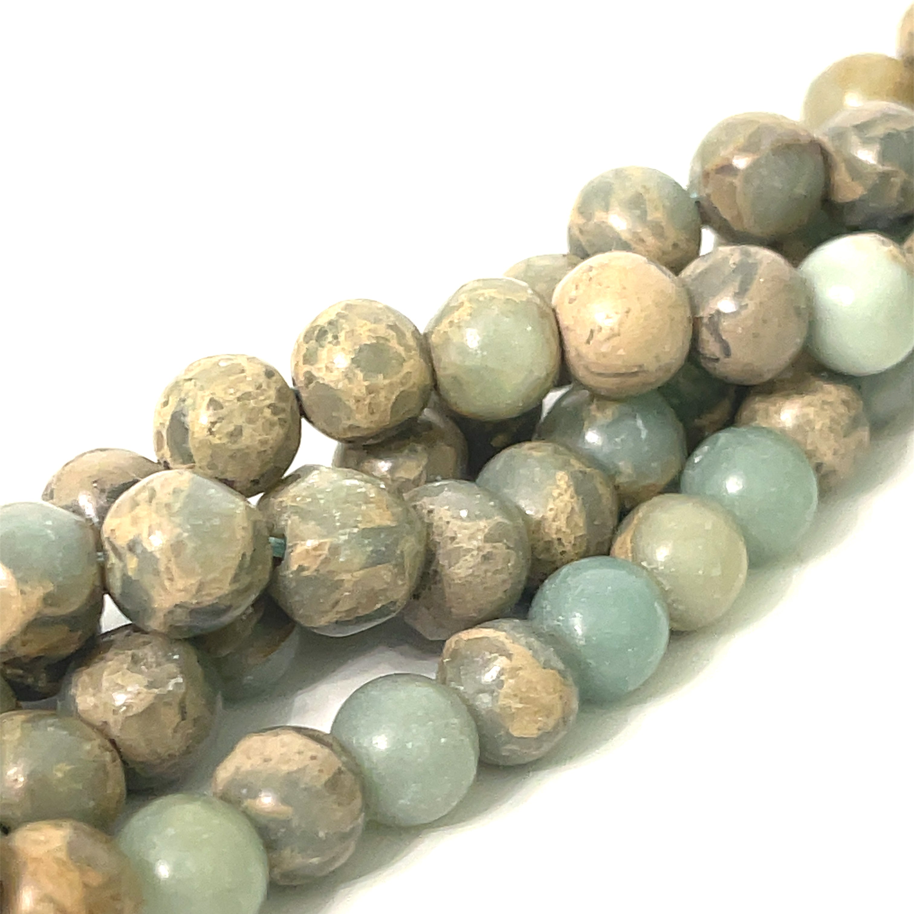 Aqua Terra Jasper gemstone strands, jewelry supplies