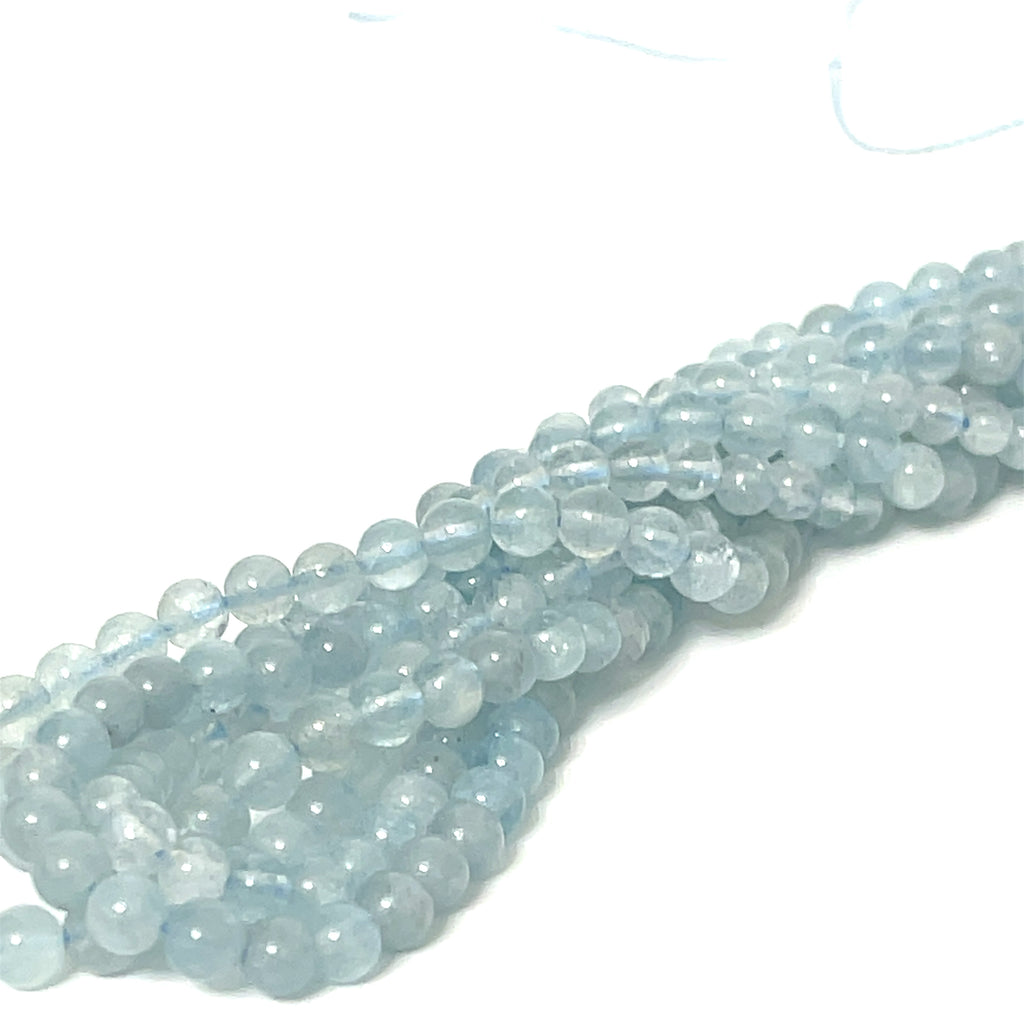 Aquamarine Gemstone Strands, jewelry supplies