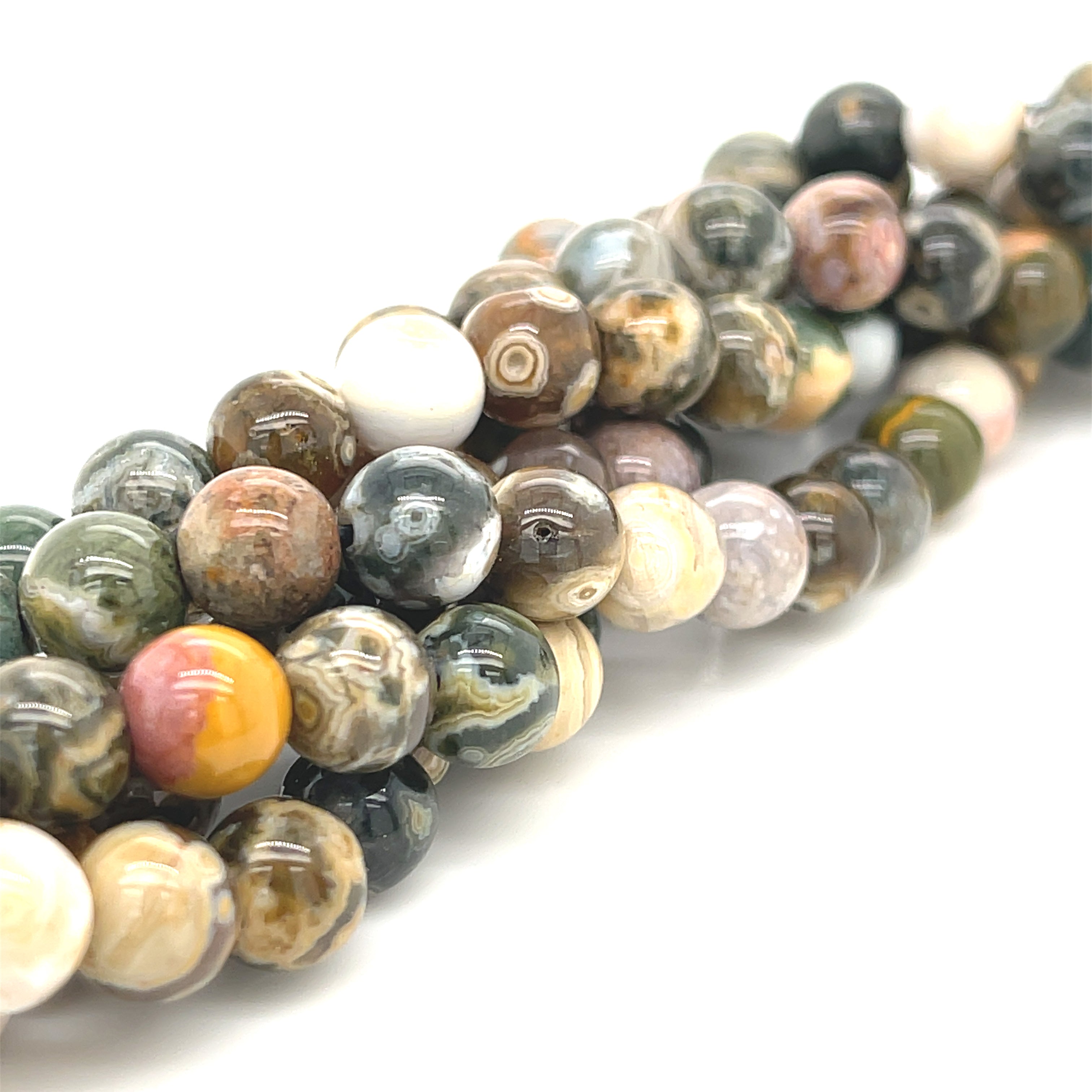 Ocean Jasper Gemstone Strands (Madagascar), jewelry supplies