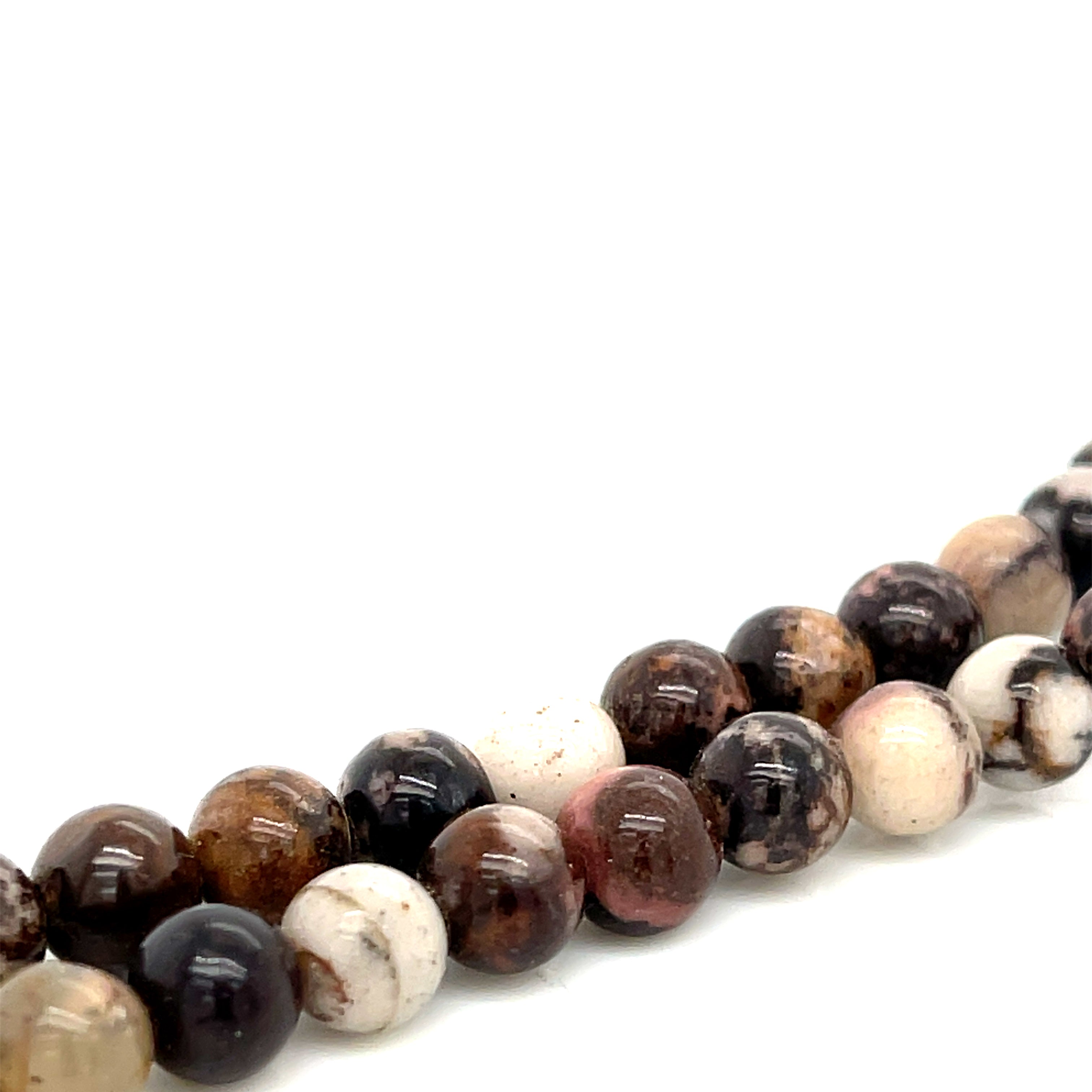 Outback Wood Jasper Gemstone Strand