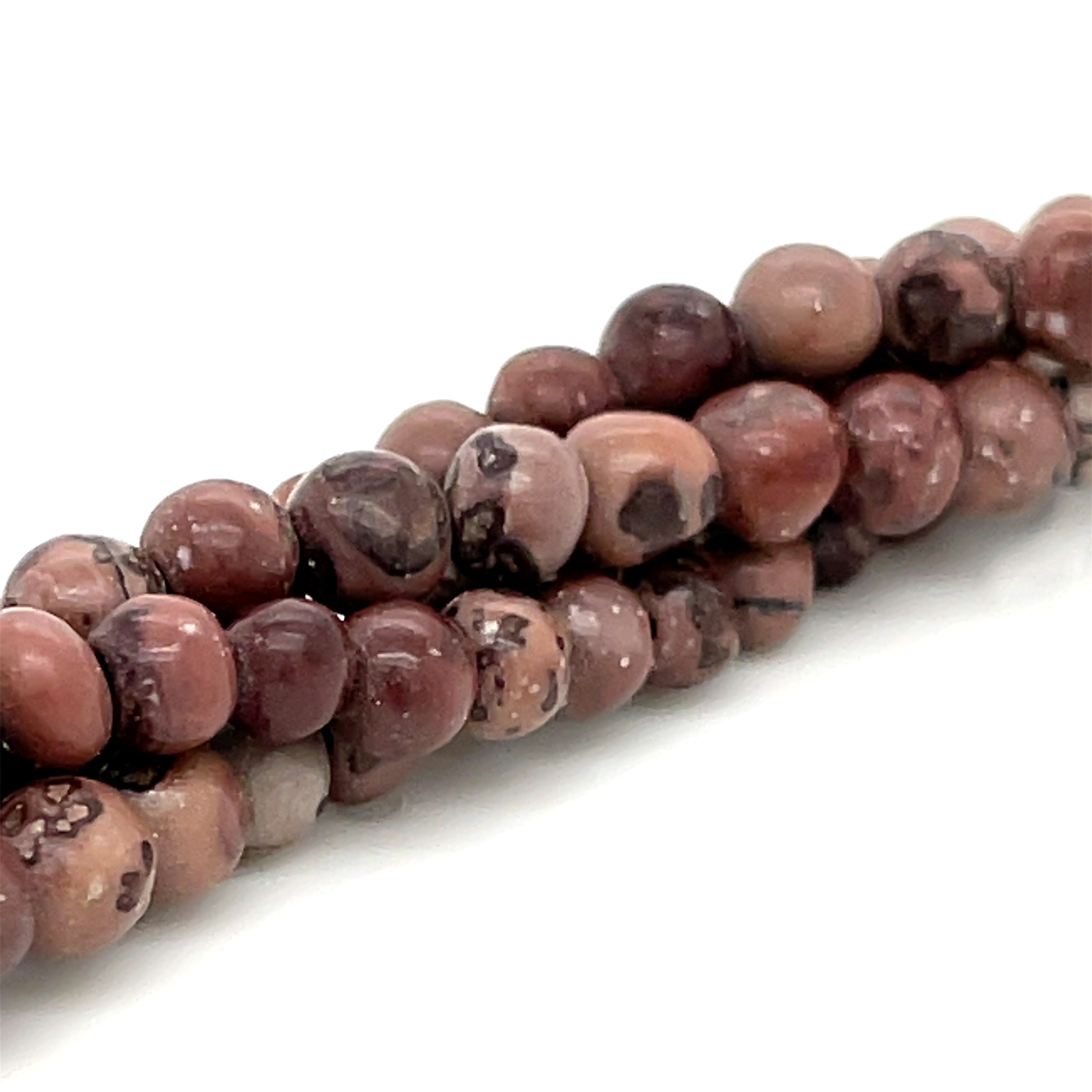 Leopard Jasper Gemstone Strands