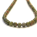 Unakite Gemstone Strands, Jewelry supplies
