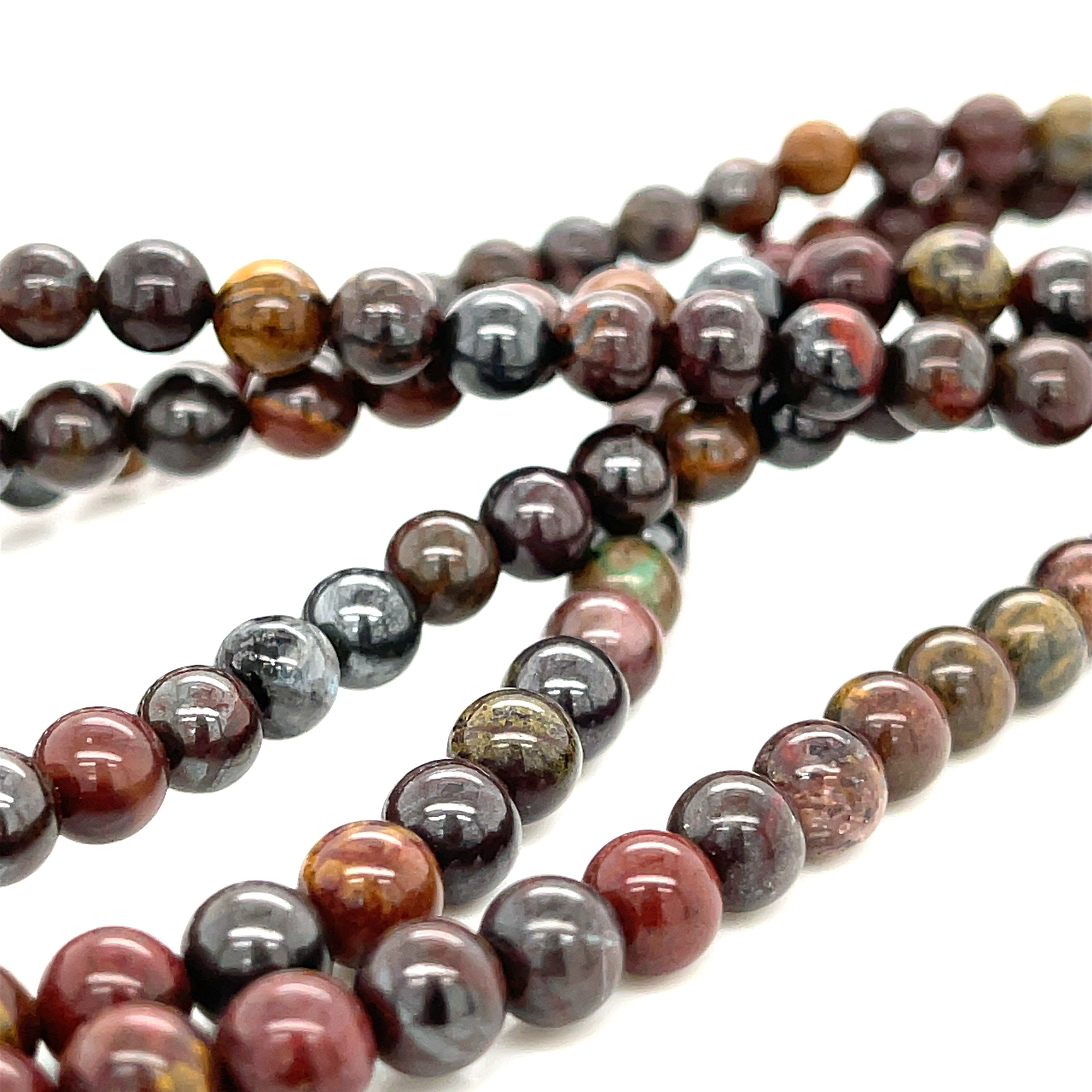Pietersite Gemstone Strands