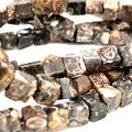 Turritella Agate Gemstone Strand