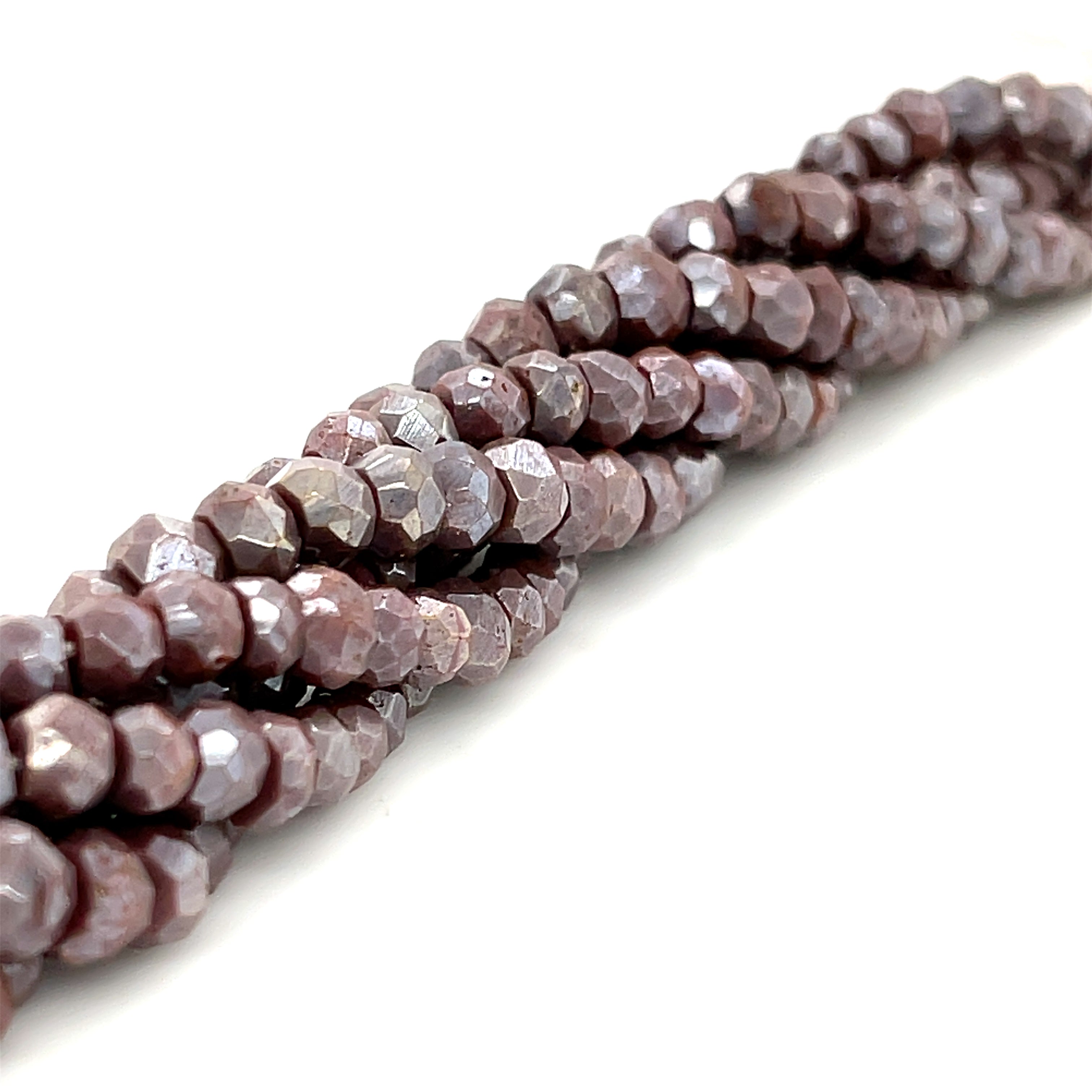 Brown Silverite gemstone strands, Jewelry strand