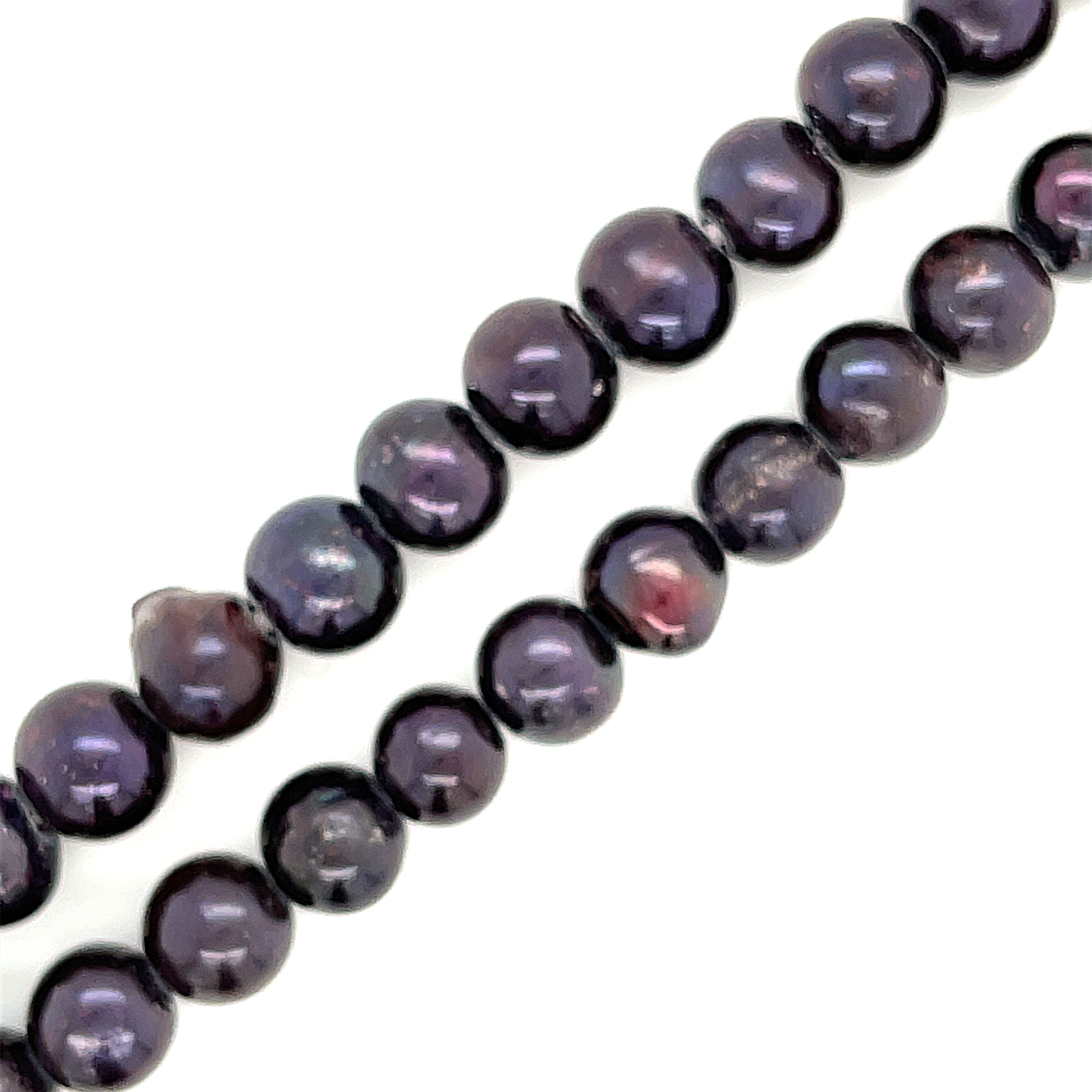 Fresh Water Rice Pearl, large hole, Fresh Water Pearl Strands