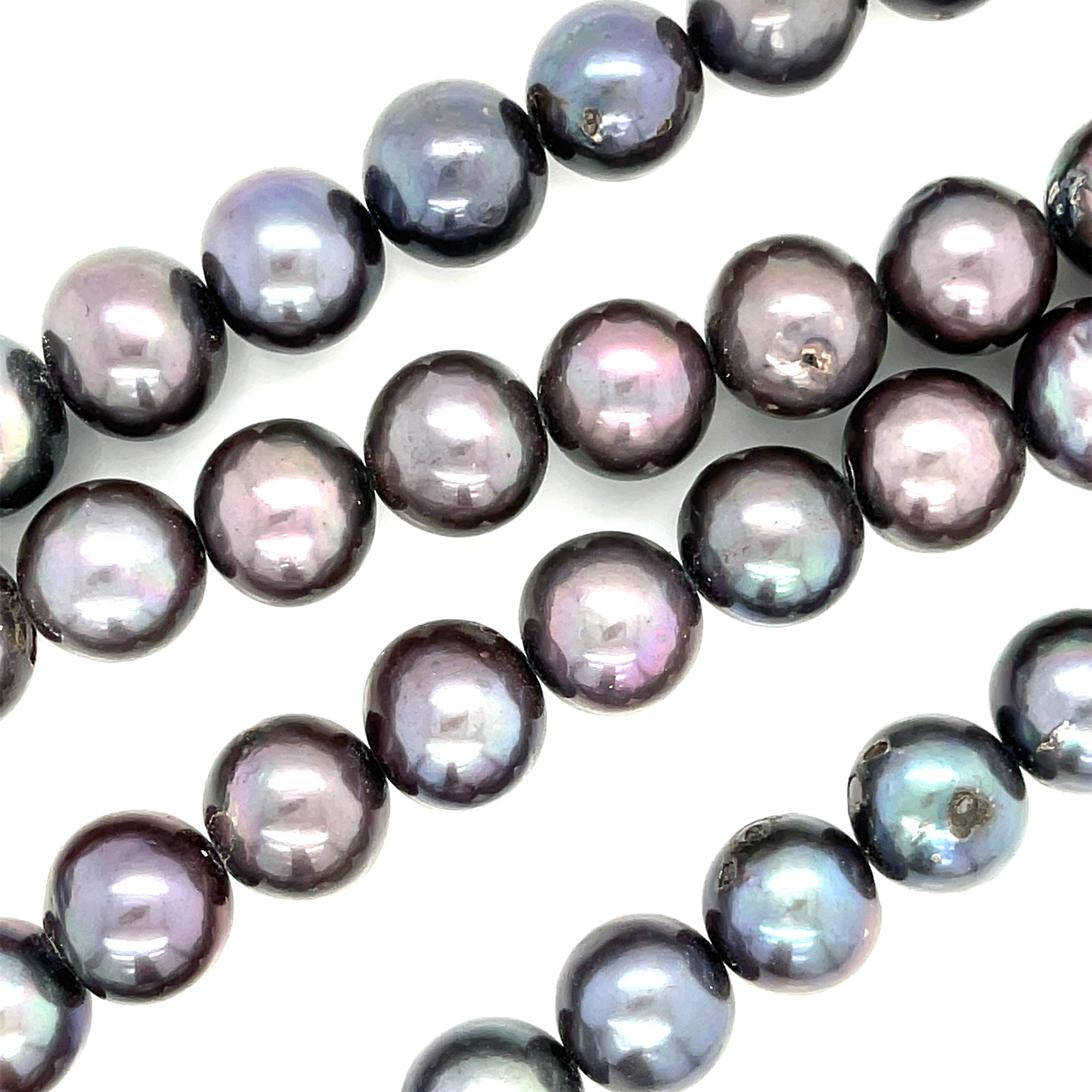 Fresh Water Rice Pearl, large hole, Fresh Water Pearl Strands